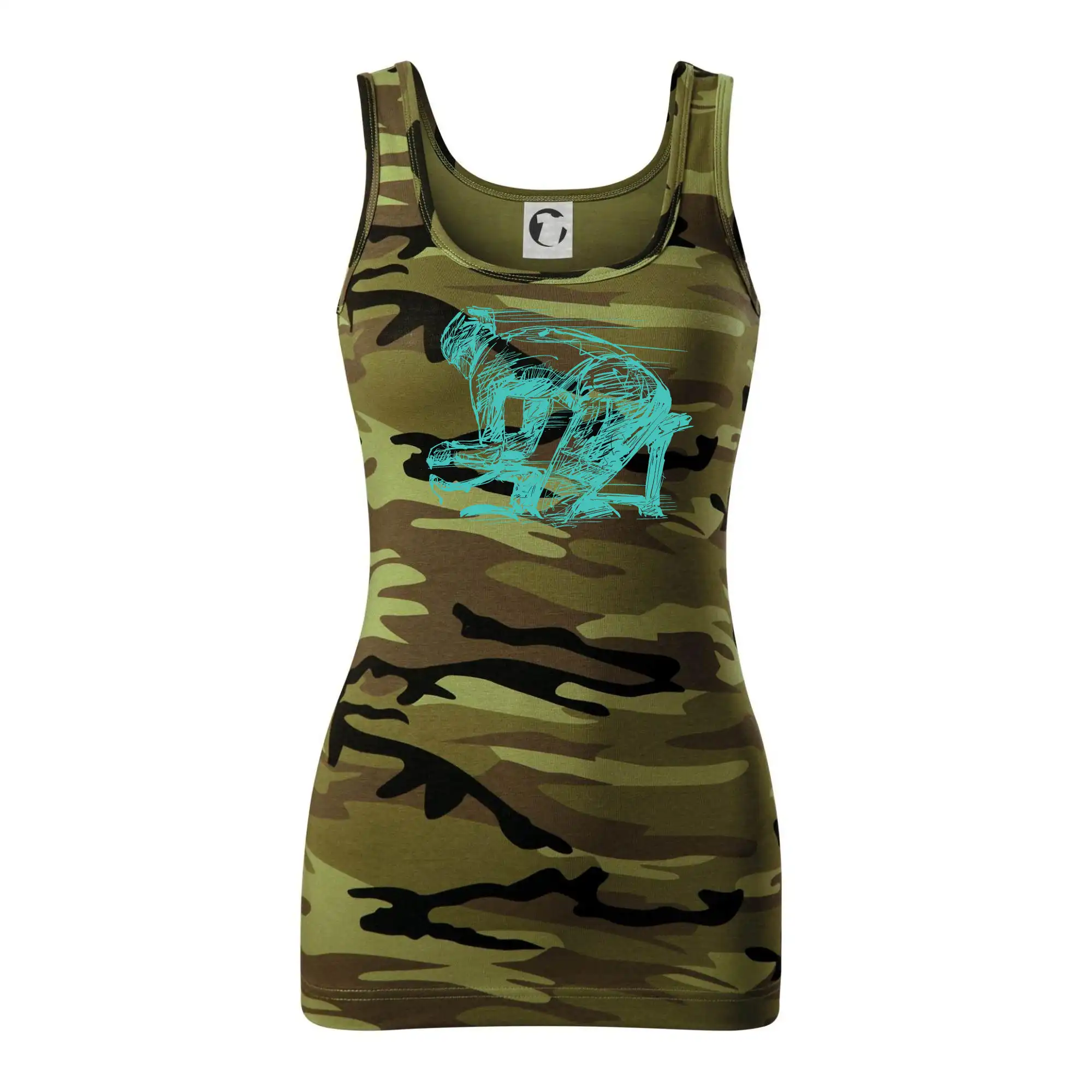 Silniční cyklista zadek