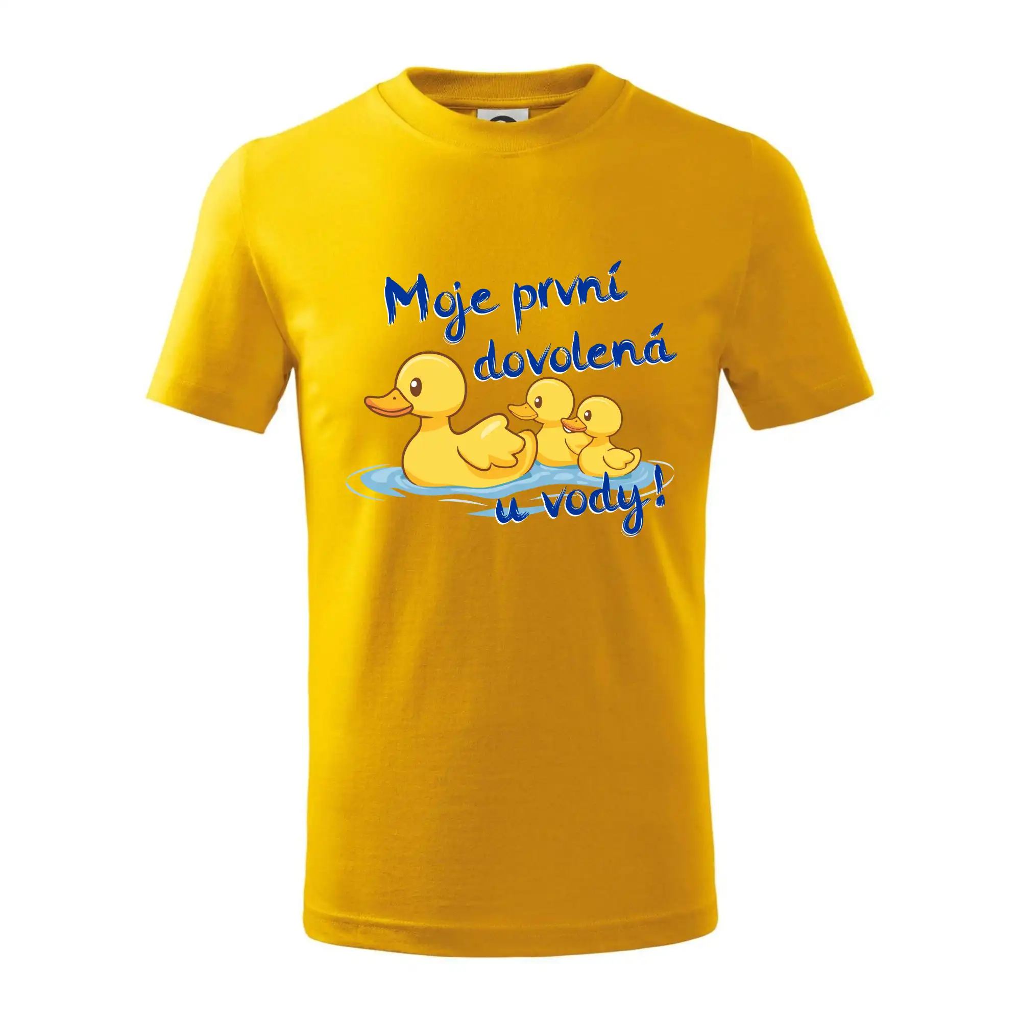 Moje první dovolená u vody - sourozenci - Tričko detské bavlnené