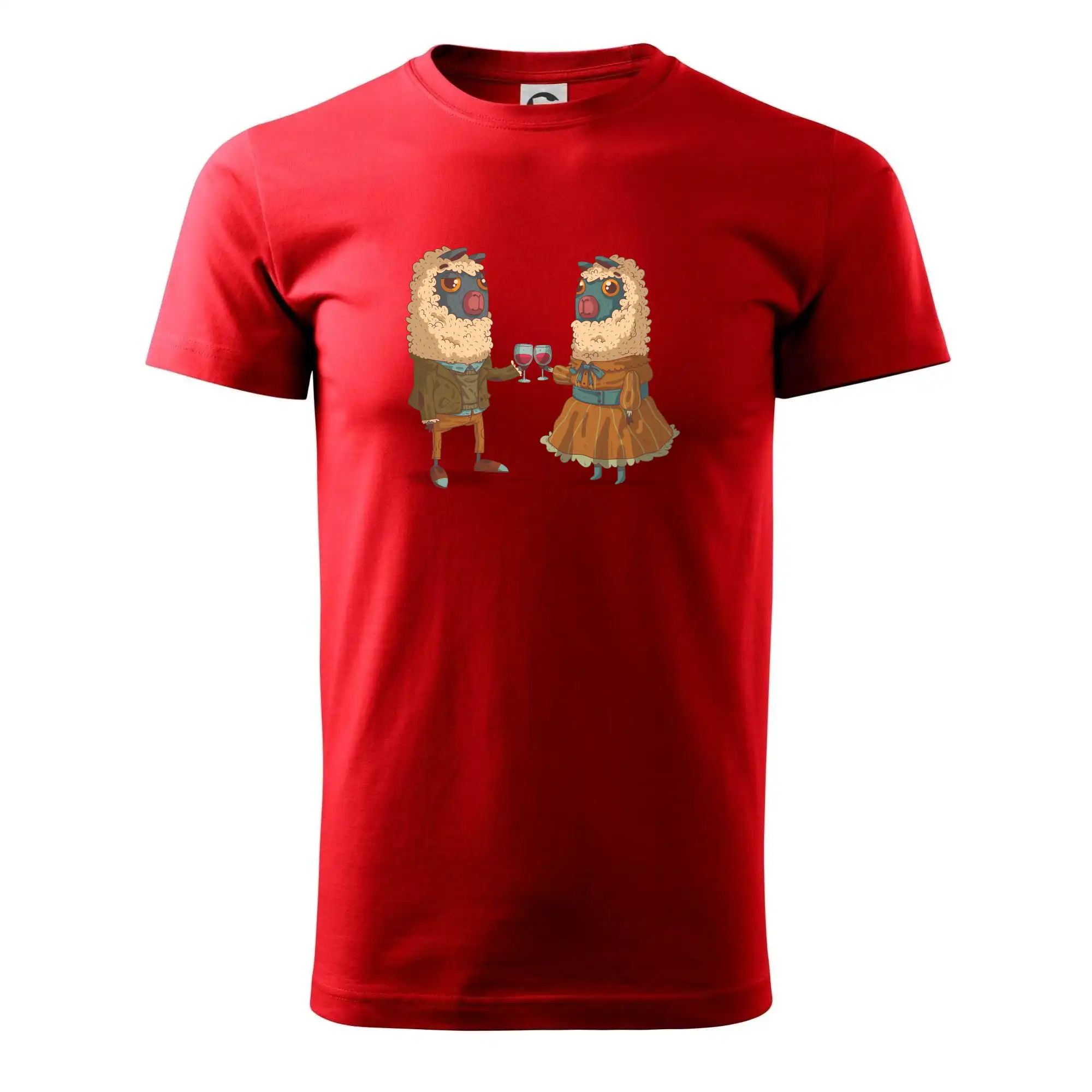 Alpaky s vínem pár