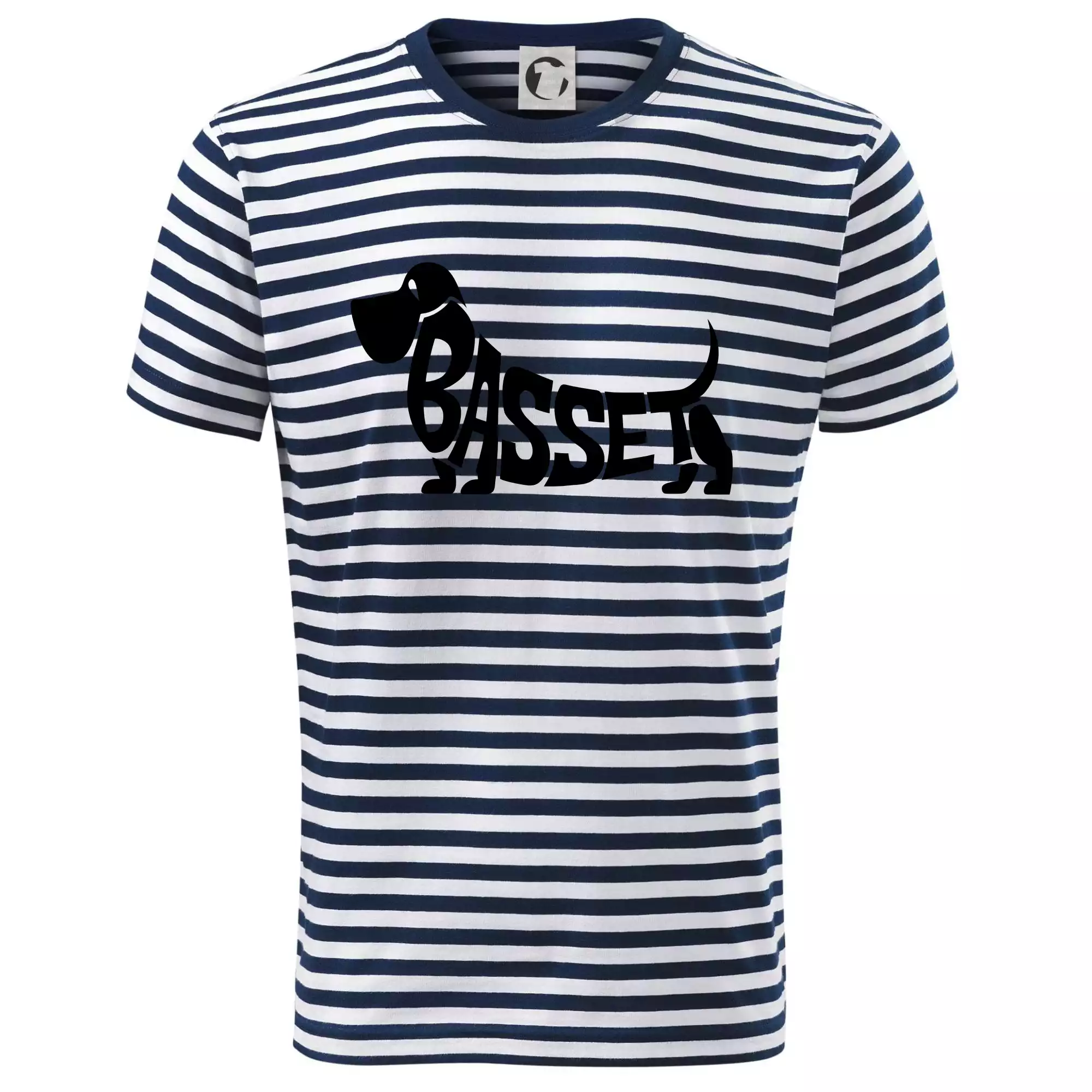 Basset nápis v těle