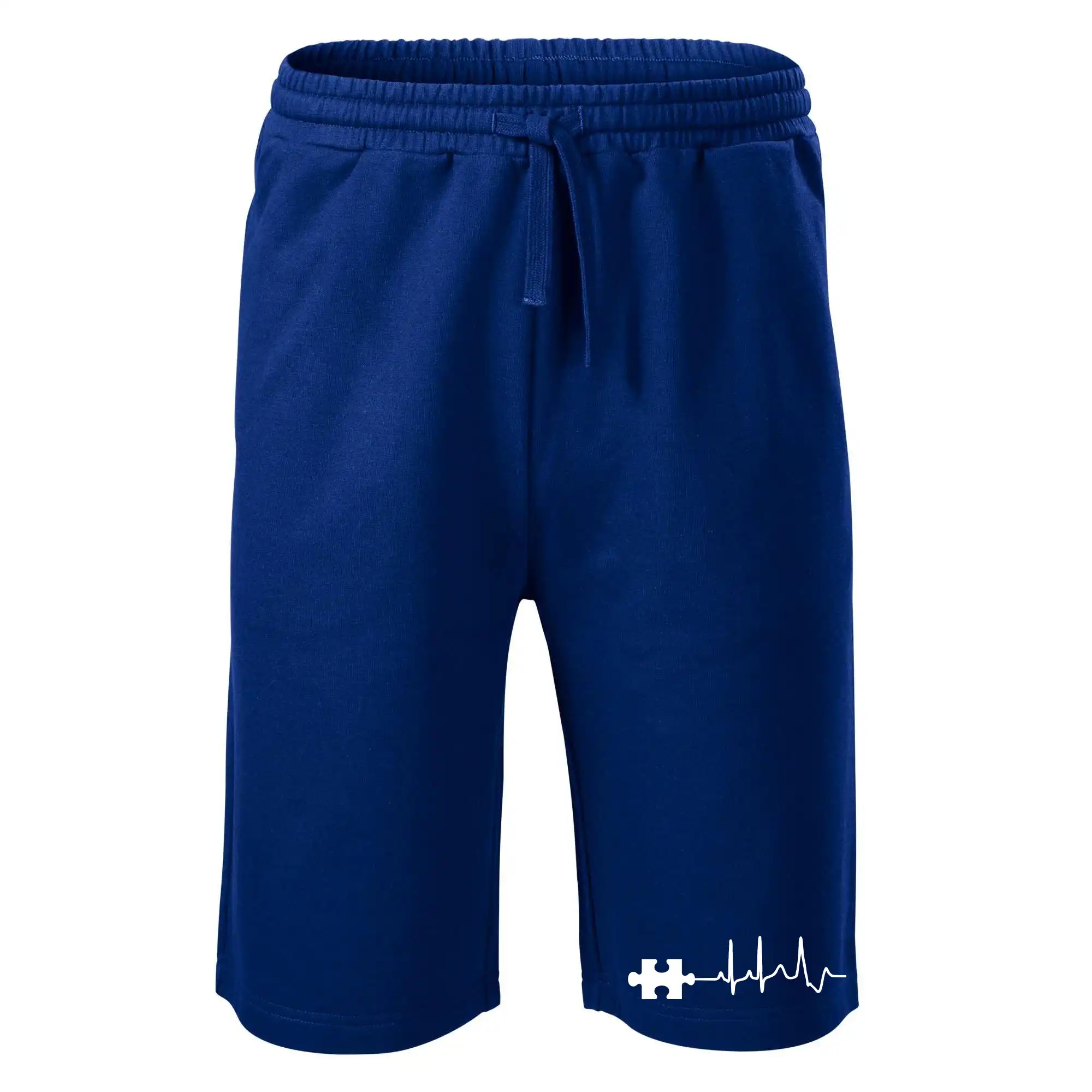 Tričká pre zamilovaných - EKG puzzle rozpojené - Šortky pánske bavlnené