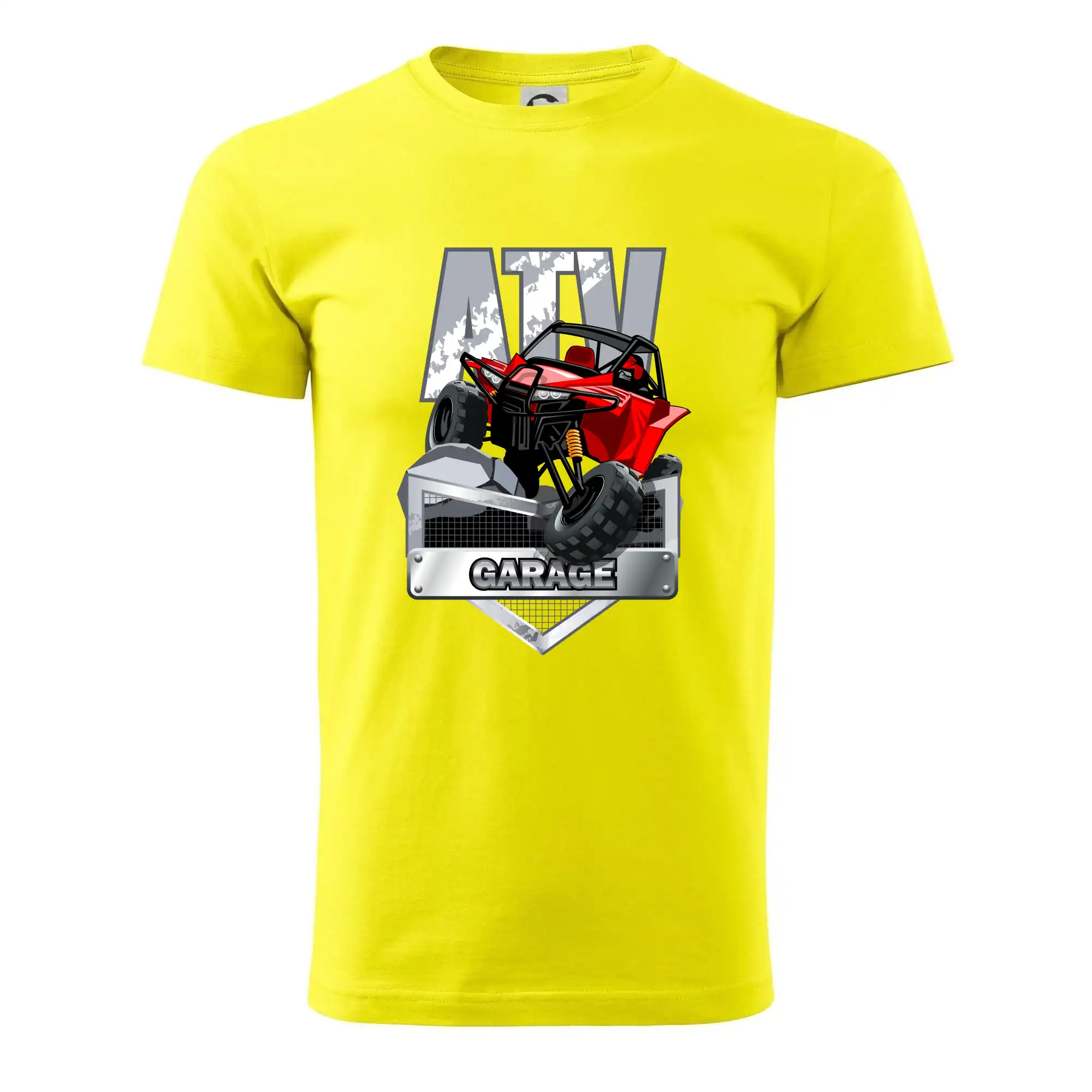 Tričko bugina - ATV garage - Klasické pánske tričko vyššej gramáže