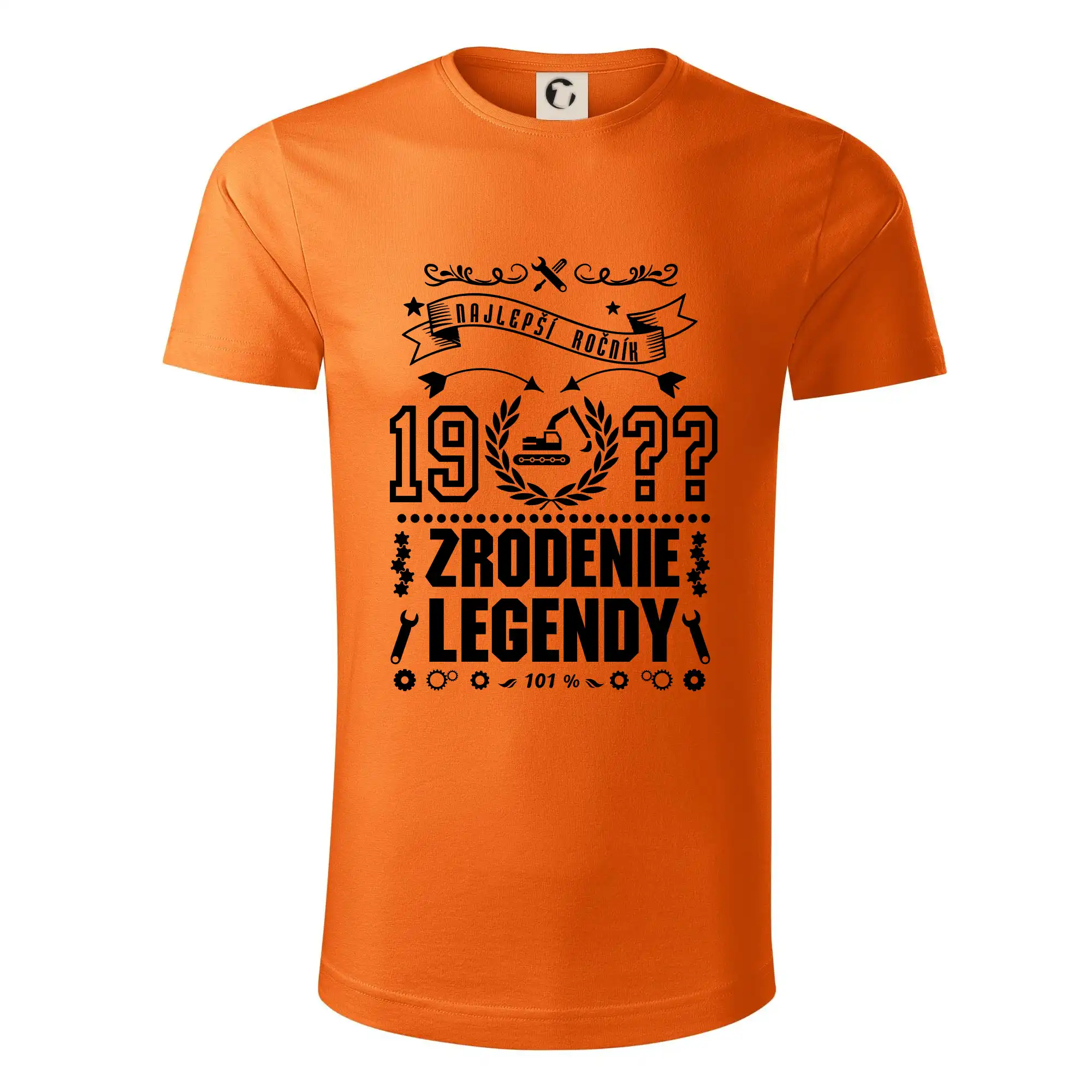 Trička Zrodenie legendy - Zrodenie legendy pre strojníka - Tričko z organickej bavlny