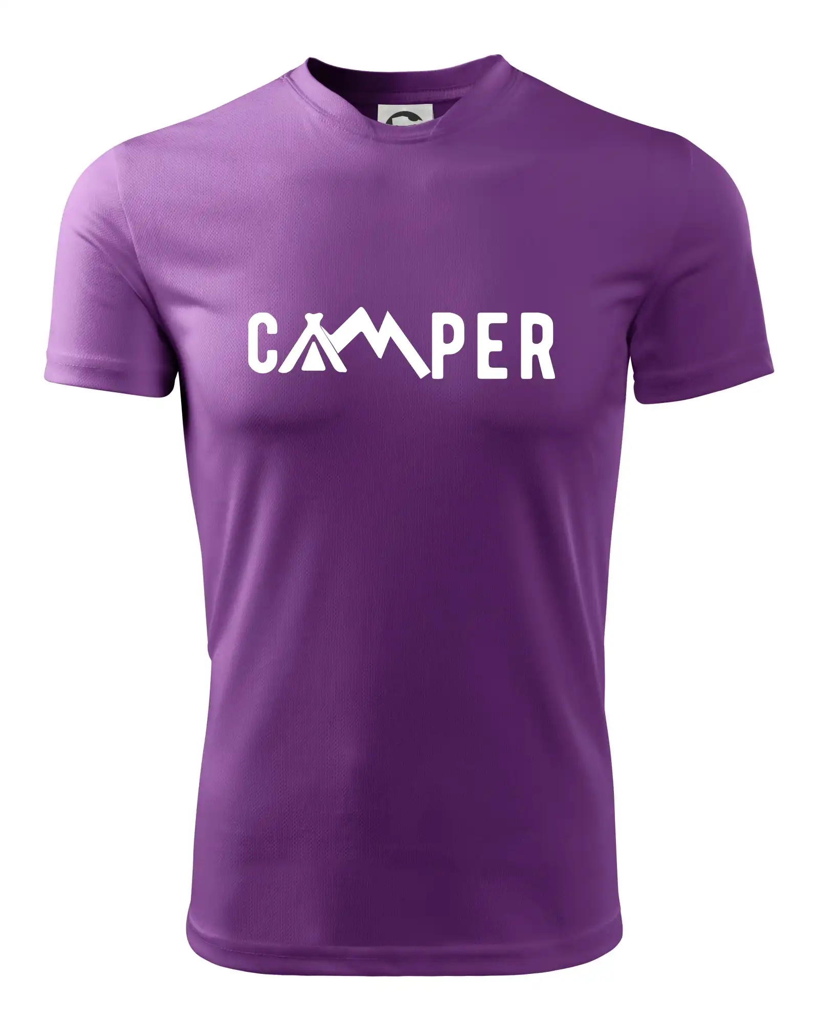 Trička na kempovanie - Camper nápis - Detské tričko športové