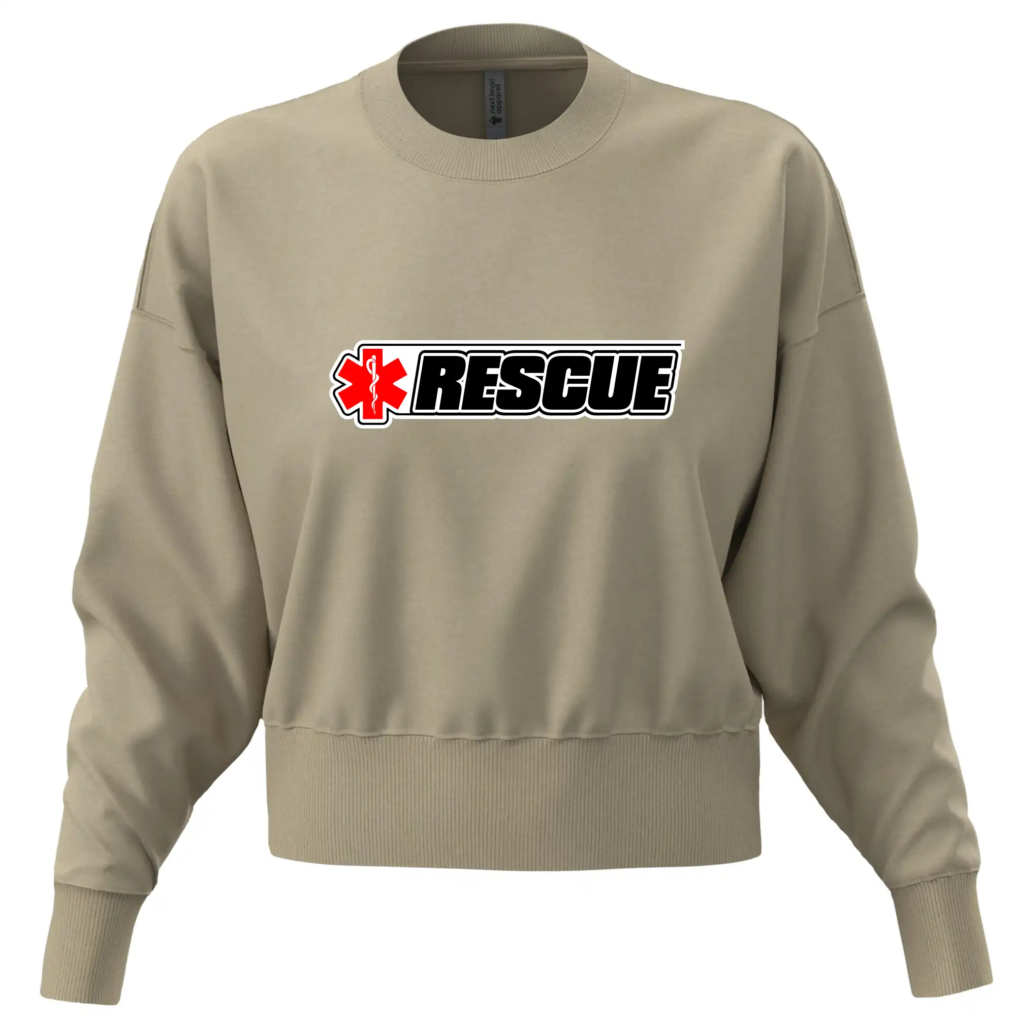 Záchranár rescue kríž červený