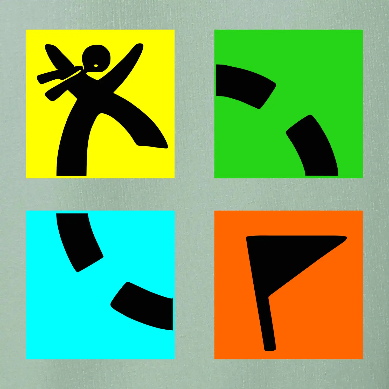Geocaching logo barevné