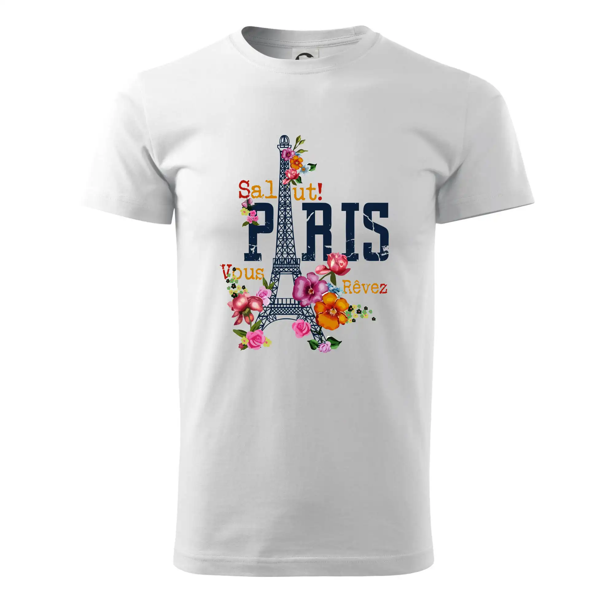 Tričká Francúzsko - Paris salut vous revez - Klasické pánske tričko vyššej gramáže