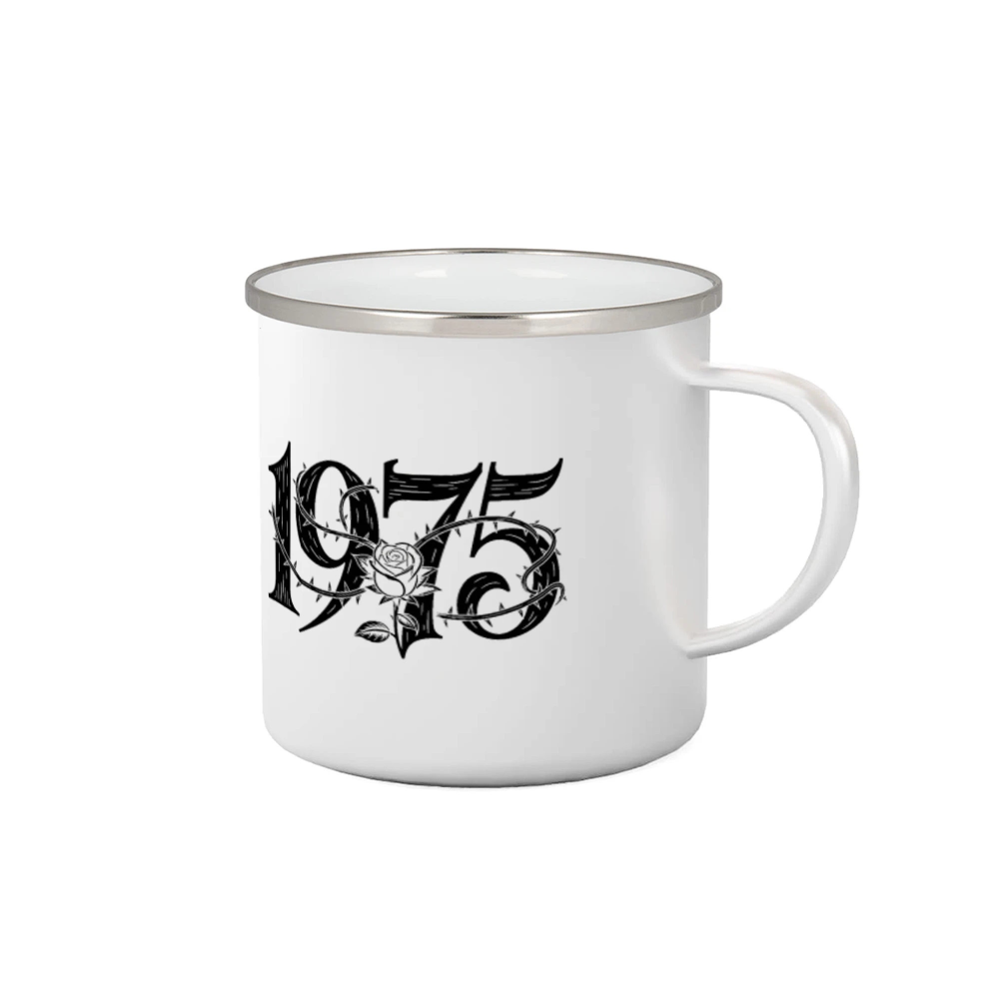 Trička s ročníkom 1975 - Ročník s ružou 1975 - Plecháčik