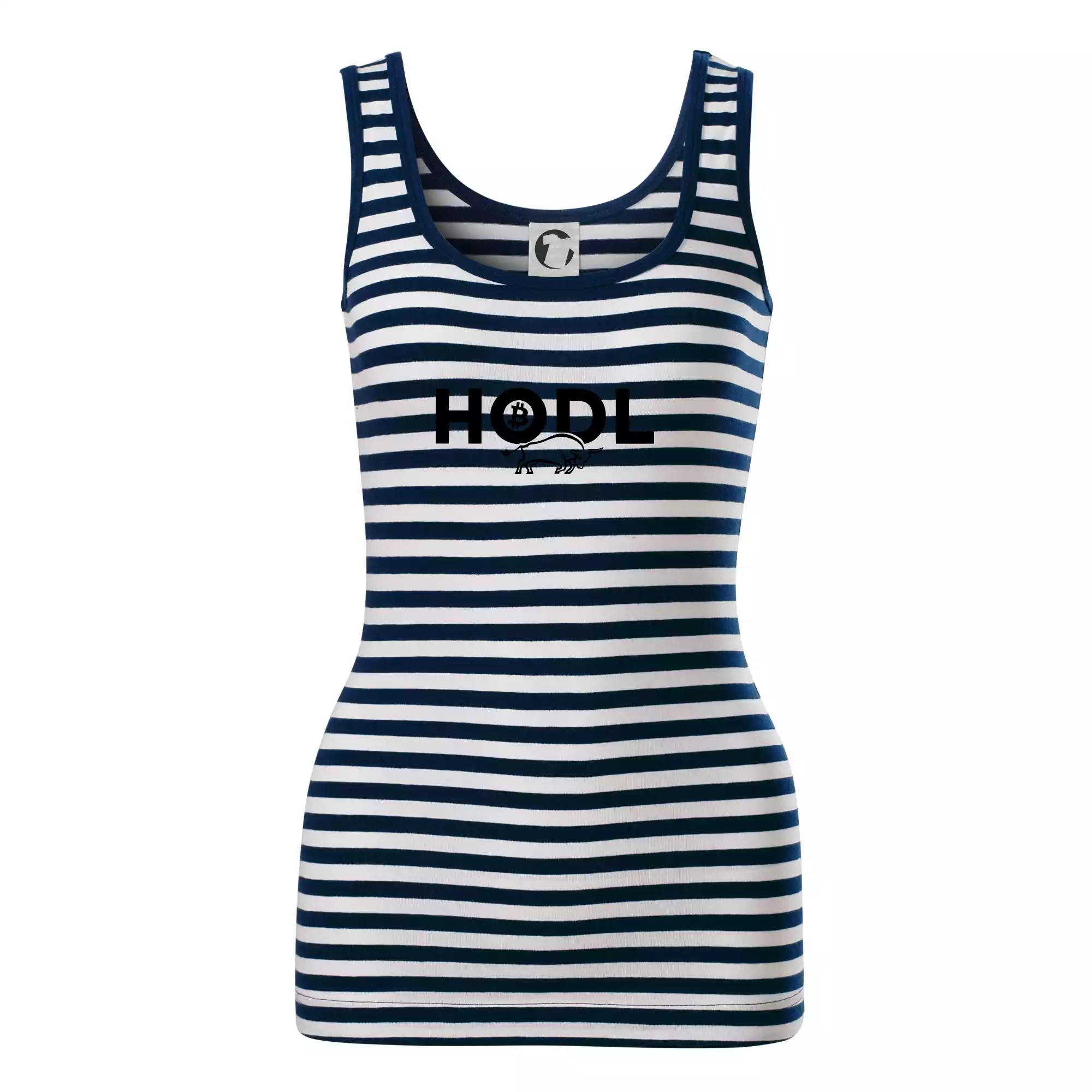 Hodl, nápis a býk Hodl, nápis a býk