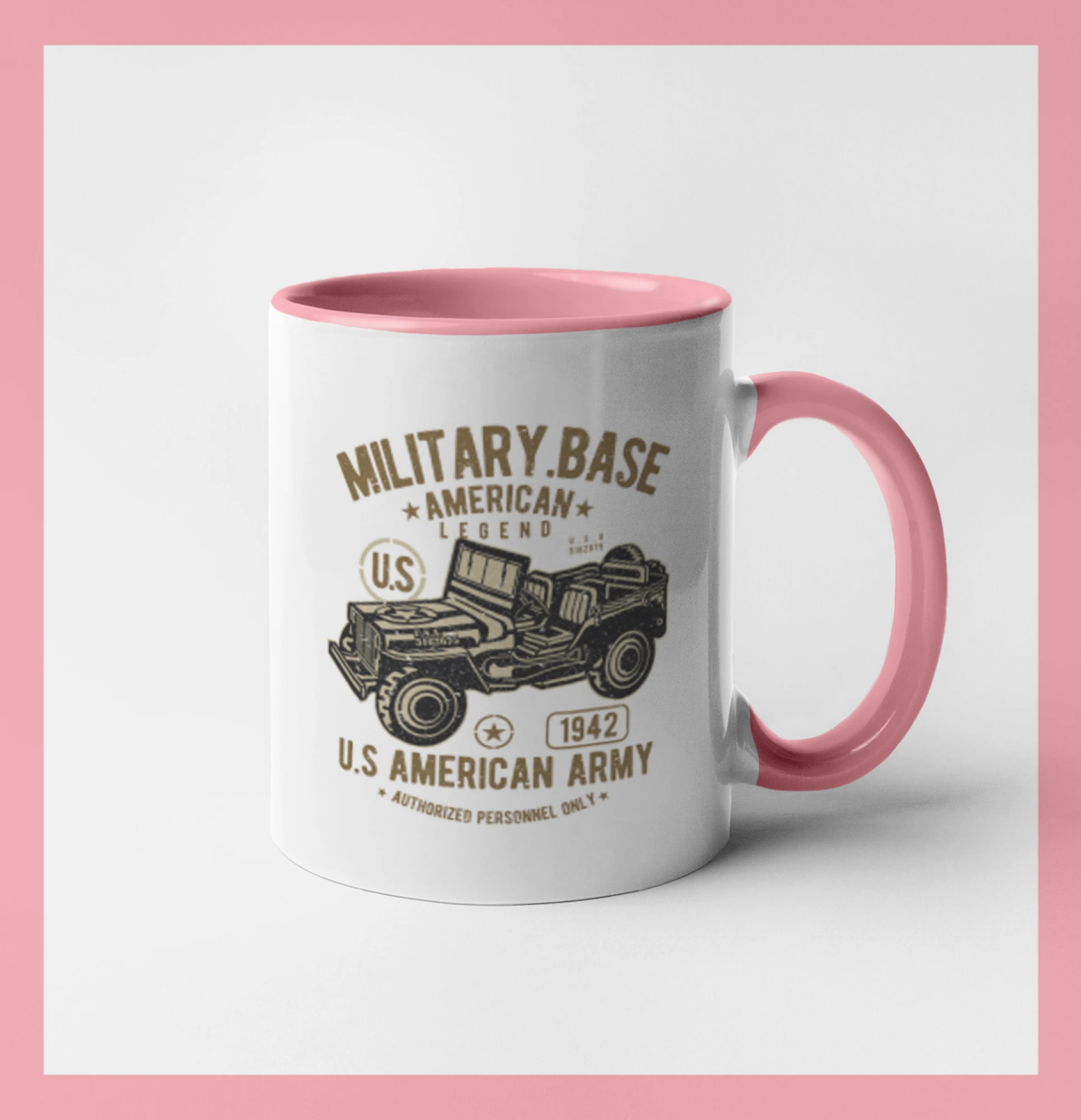 American Army Jeep - Hrnček 