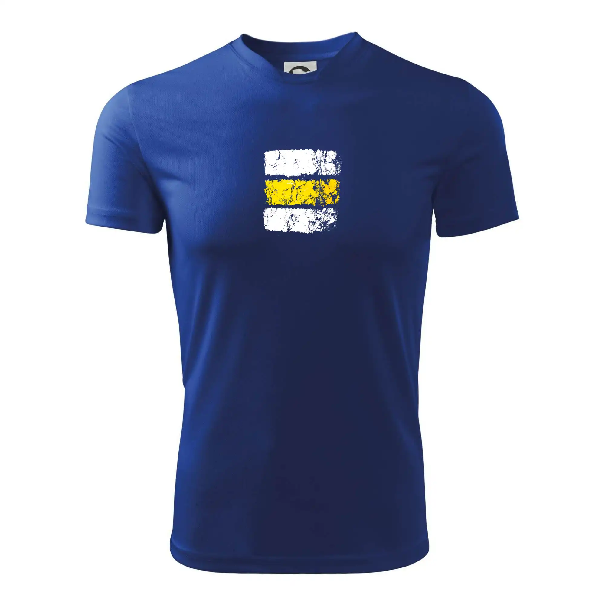 Trička pre cestovateľov - Turistická značka - žltá - Pánske tričko Fantasy športové