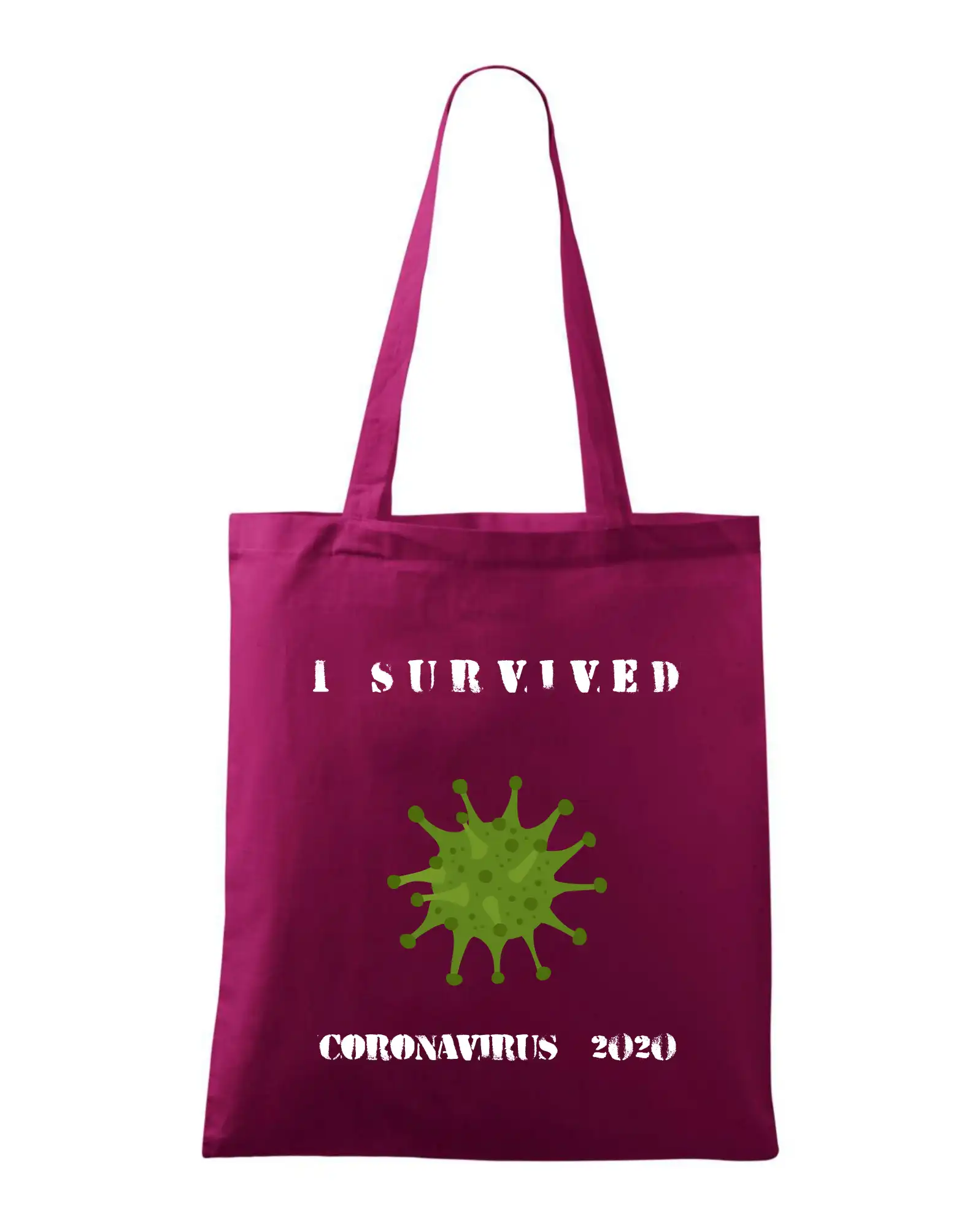 I Survived coronavirus 2020 - Taška bavlnená