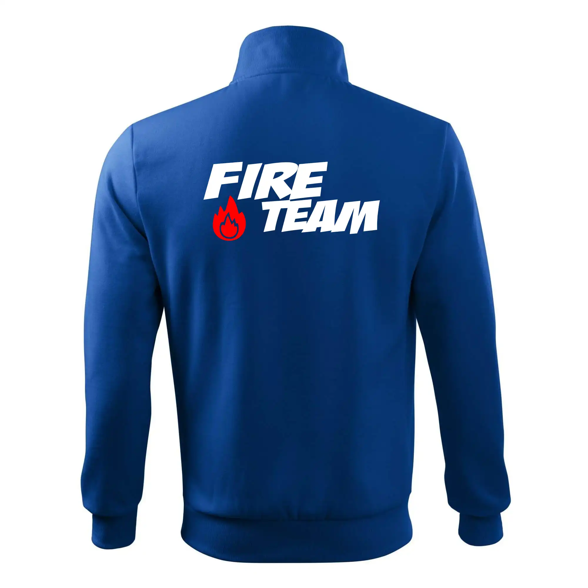 Originálne tričká pre hasičov - Fire Team plamen - Mikina bez kapucne Adventure
