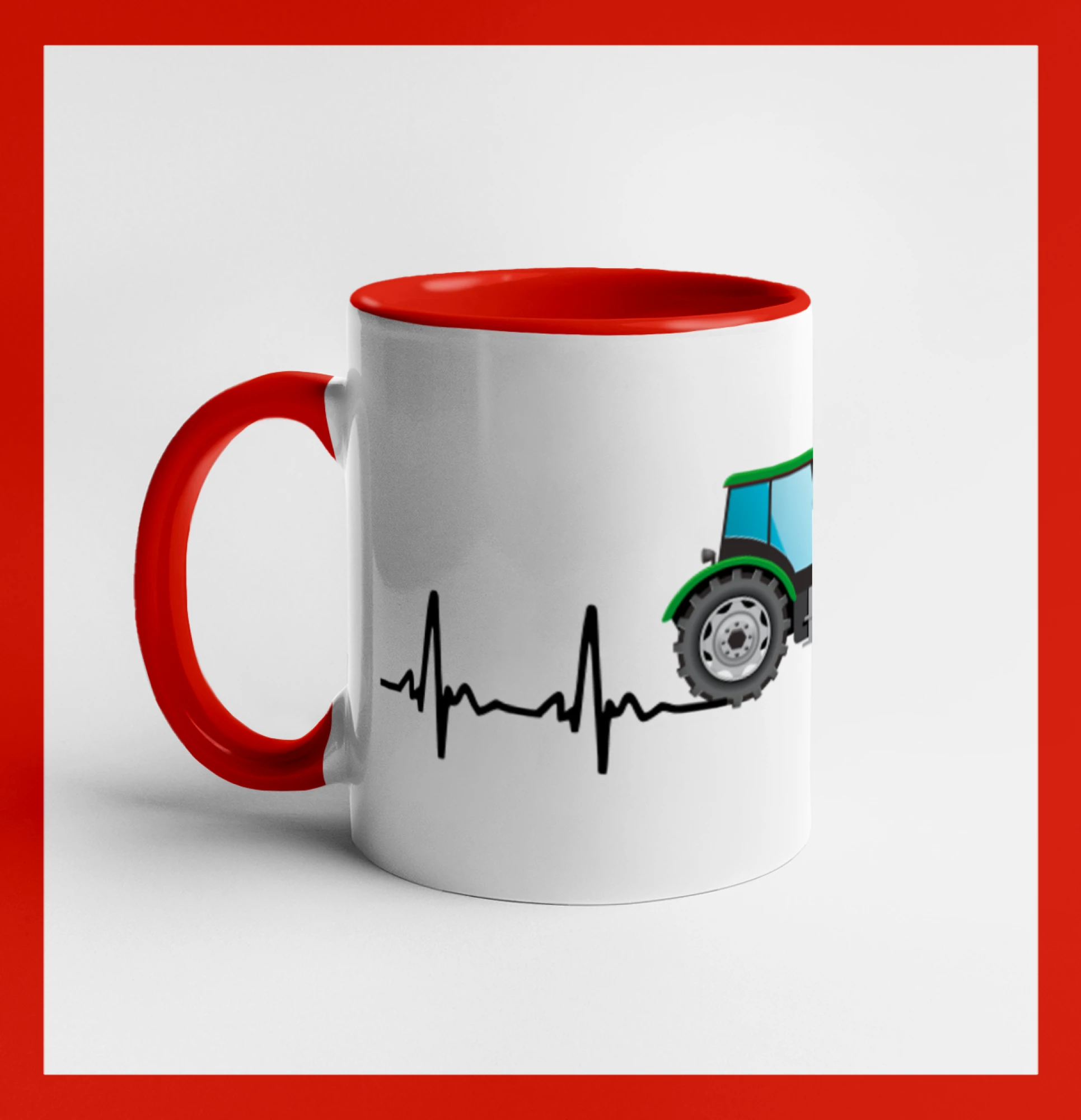 Traktor farebný ekg