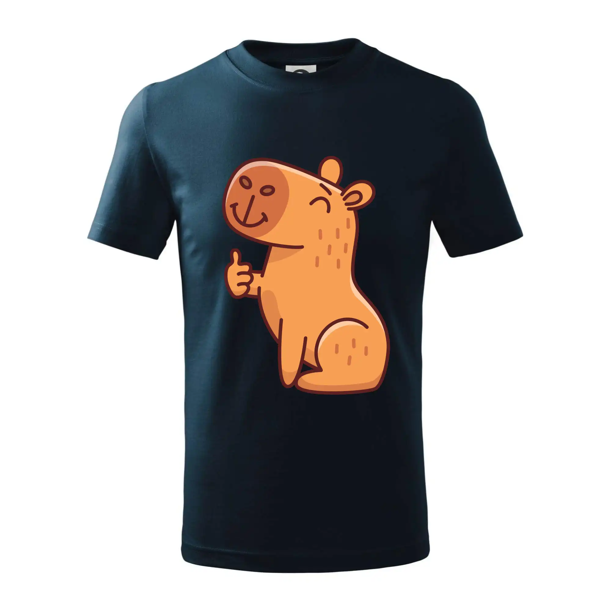 Kapybara s palcem nahoru