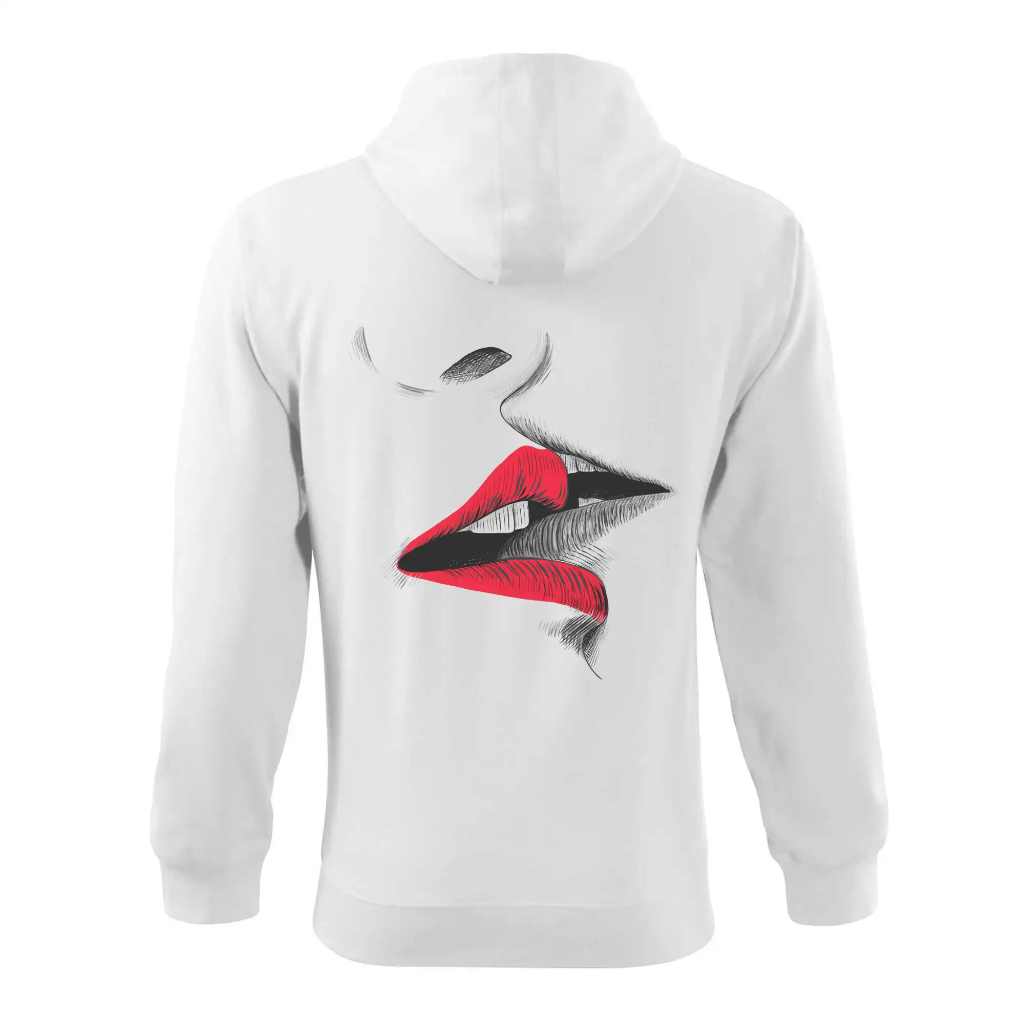 Líbačka dvě pusy tisk