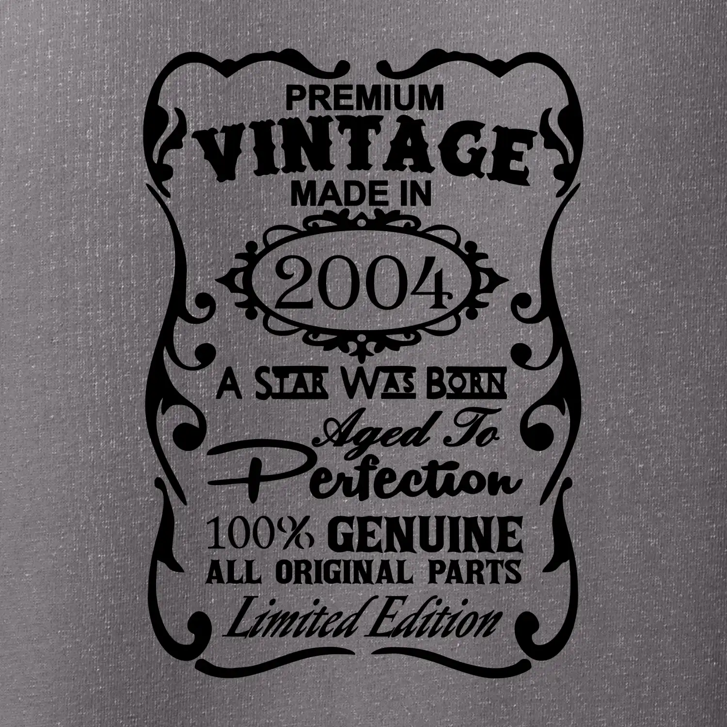 Vintage Etiketa - 2004