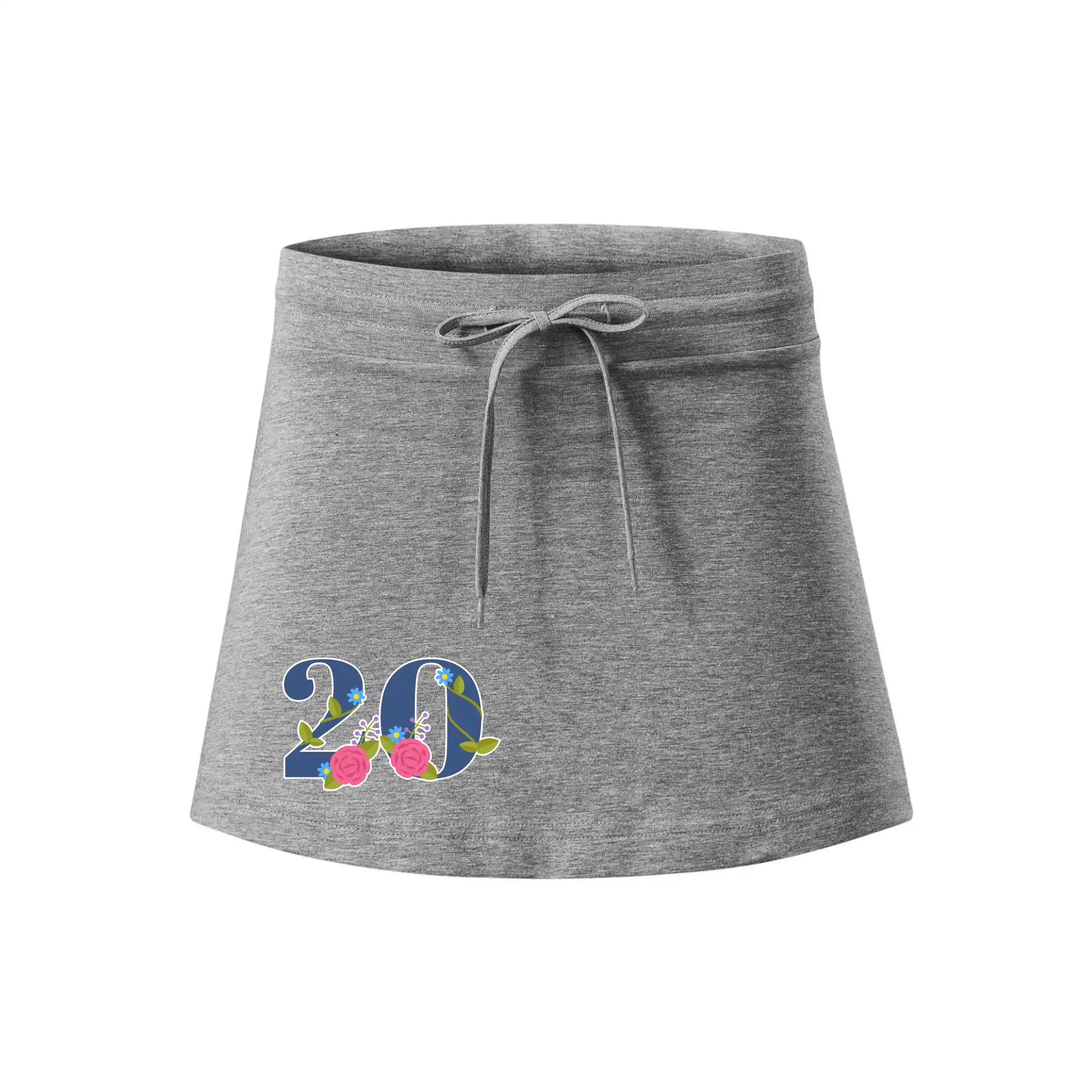 Květinové číslo kreslené - 20