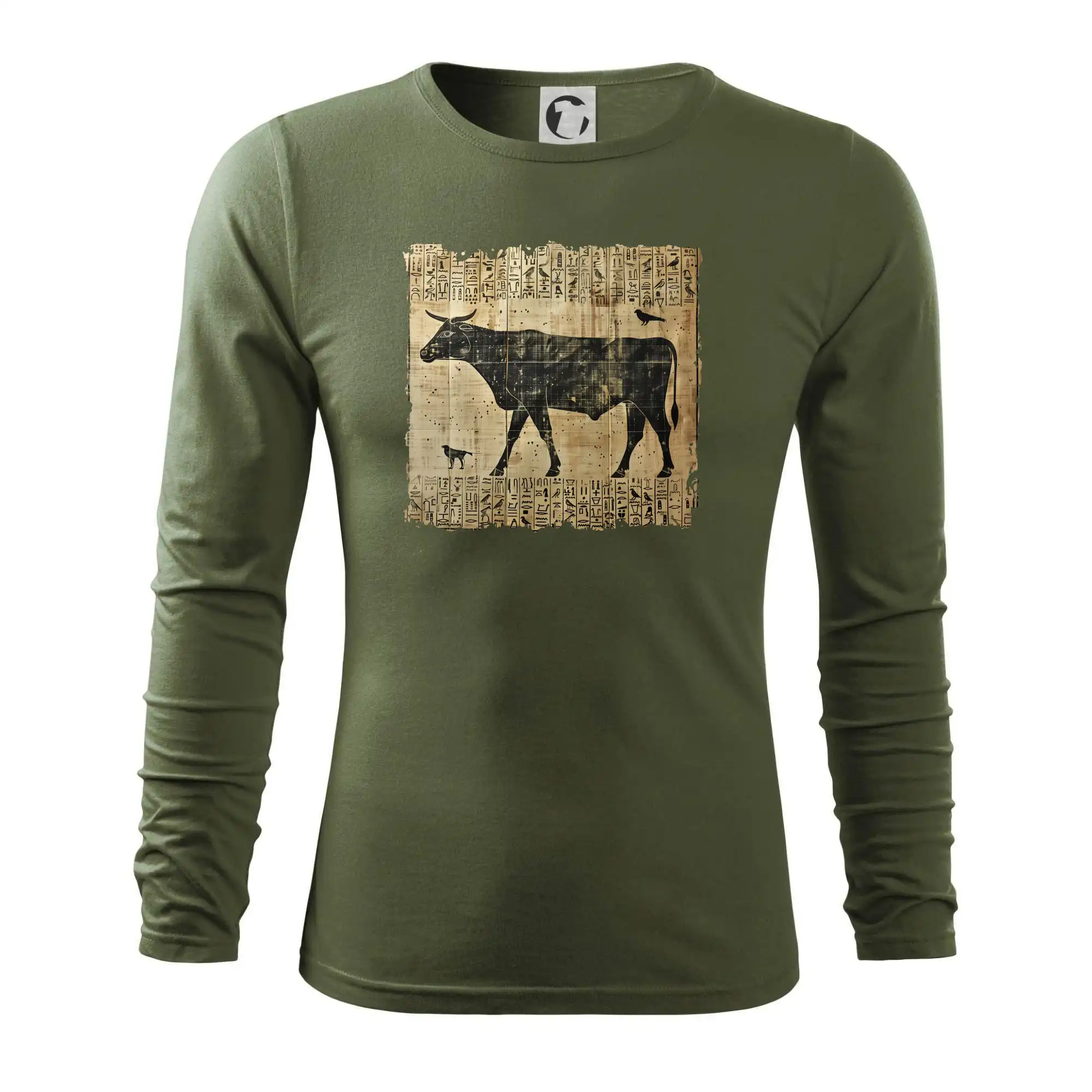 Egyptské hieroglyfy kráva