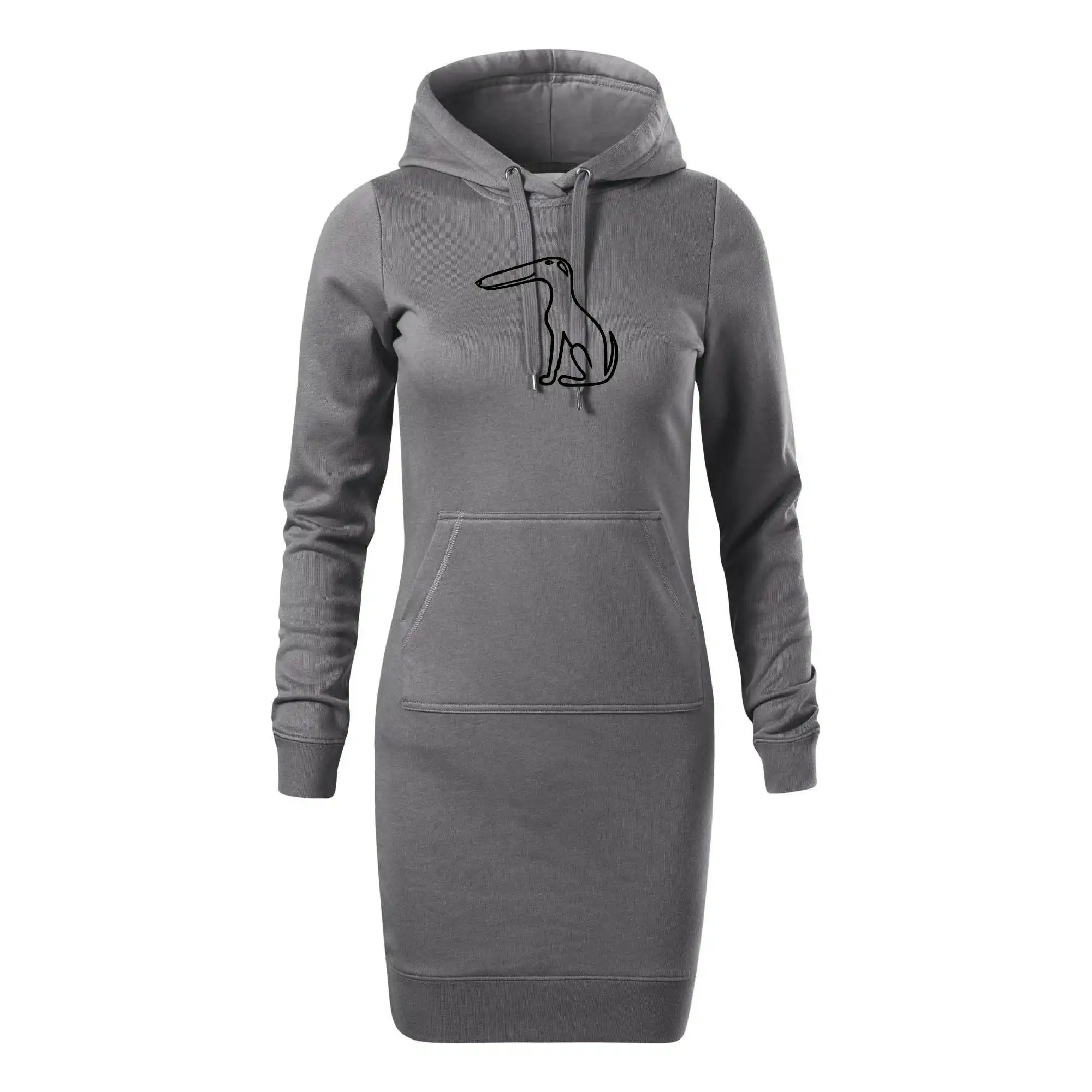 Barzoj obrys černý  (Moňas)