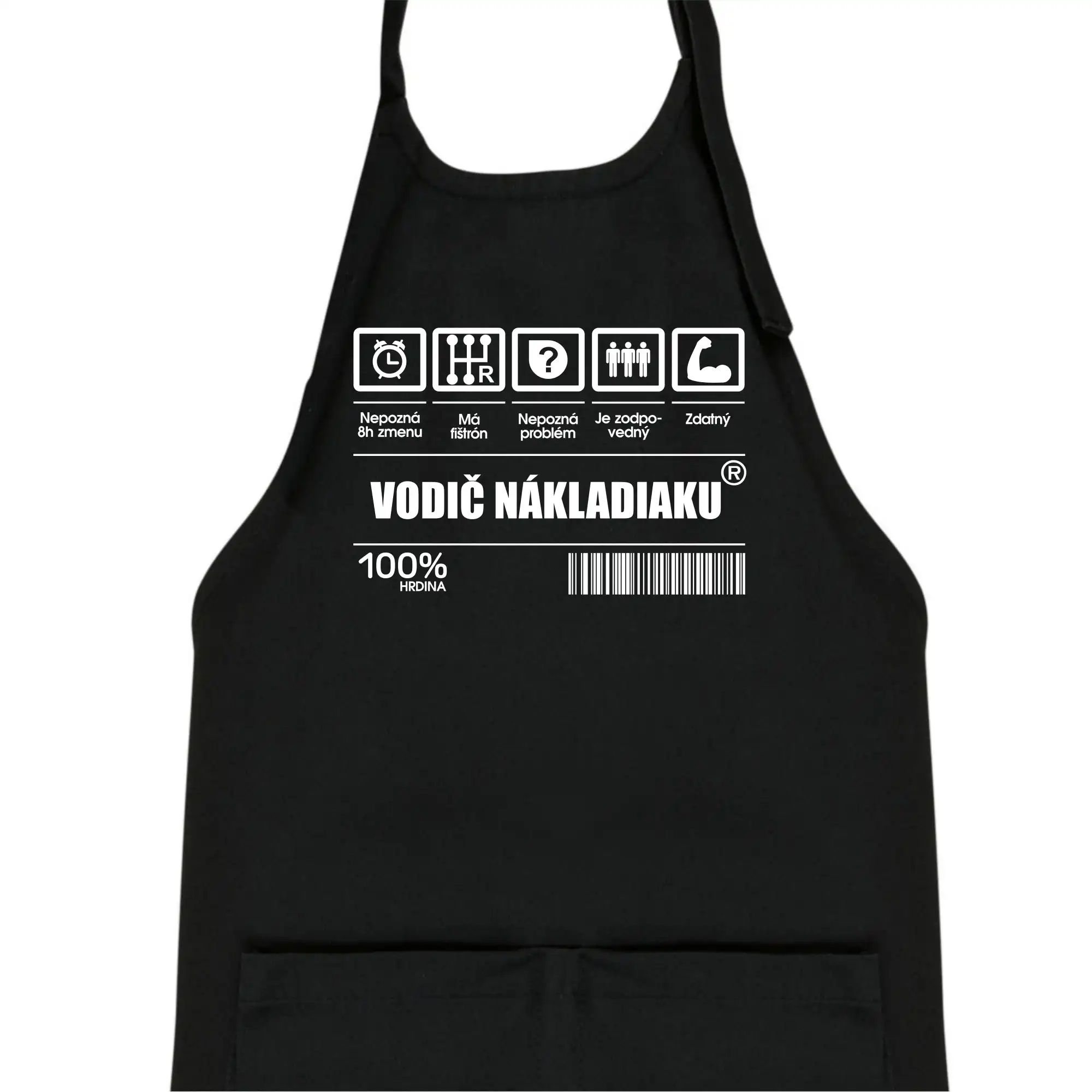 Čiarový kód - Vodič nákladiaku