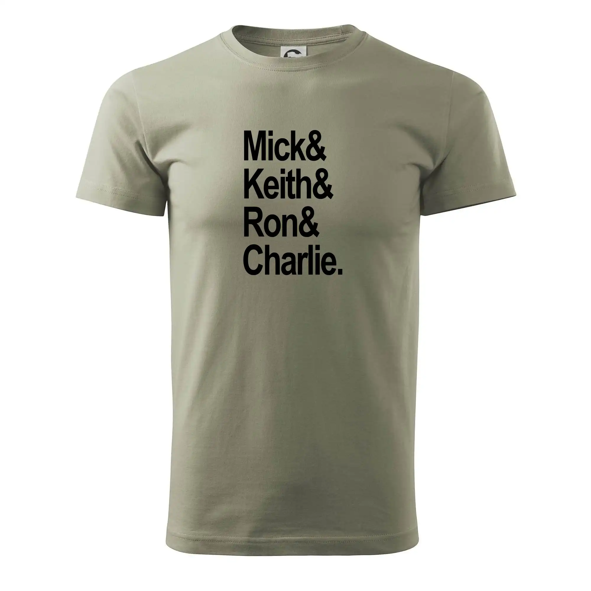 Mick Keith Ron Charlie - Klasické pánske tričko vyššej gramáže