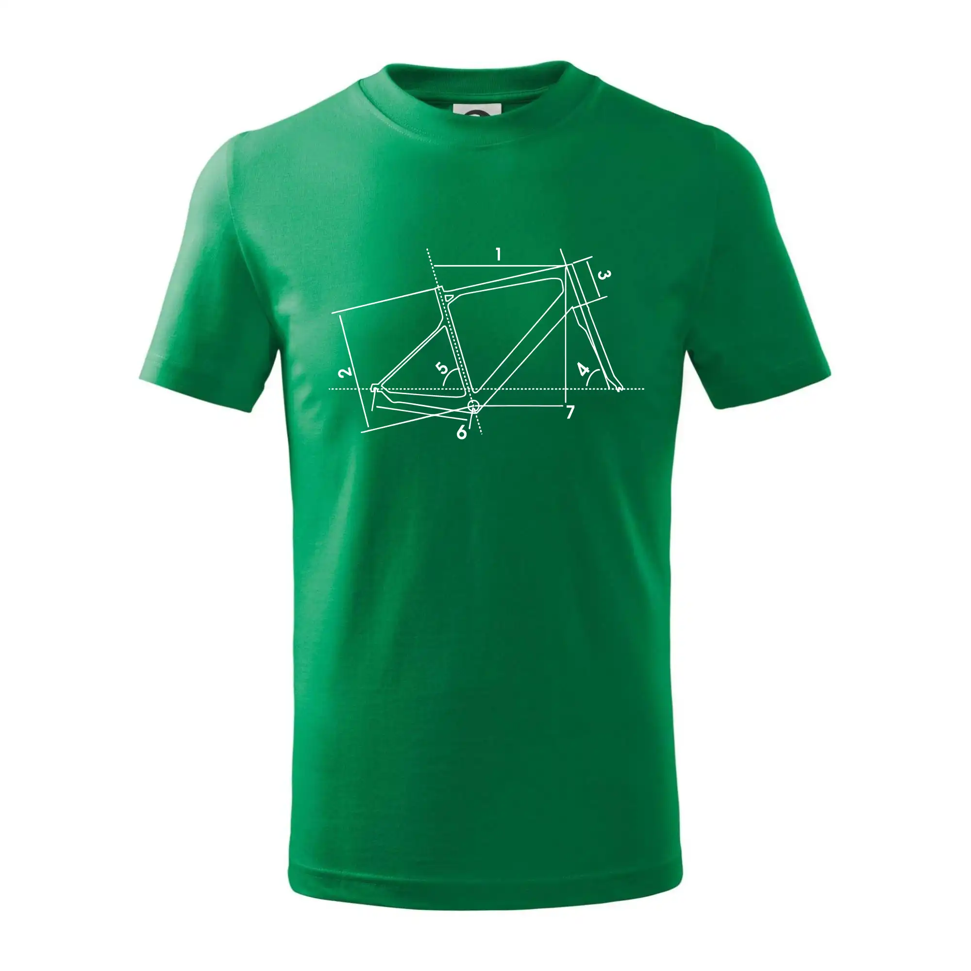 Tričko ako darček pre cyklistu - Cyclo nákres - Tričko detské bavlnené