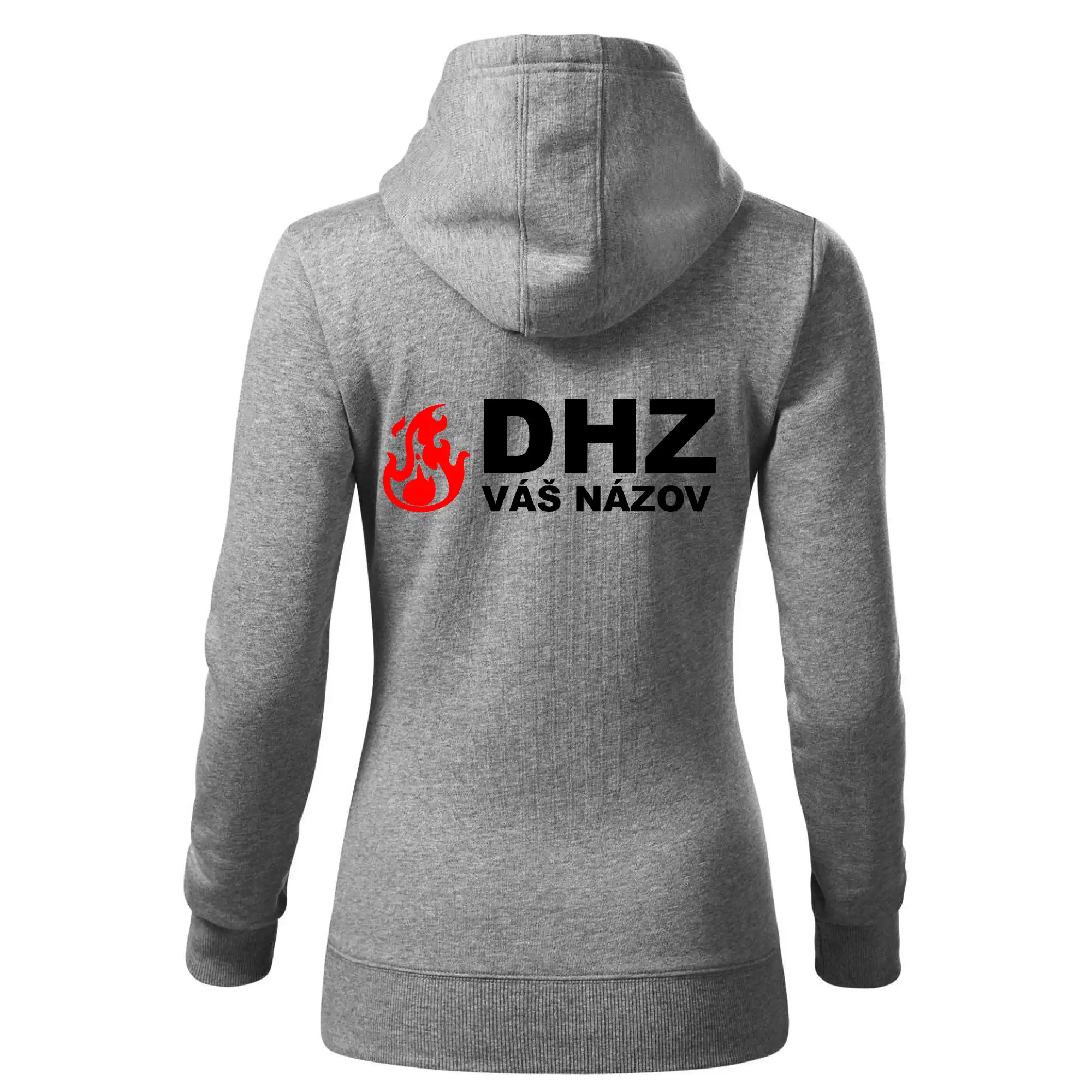 DHZ (oheň, firesport, názov sboru - vlastný nápis)