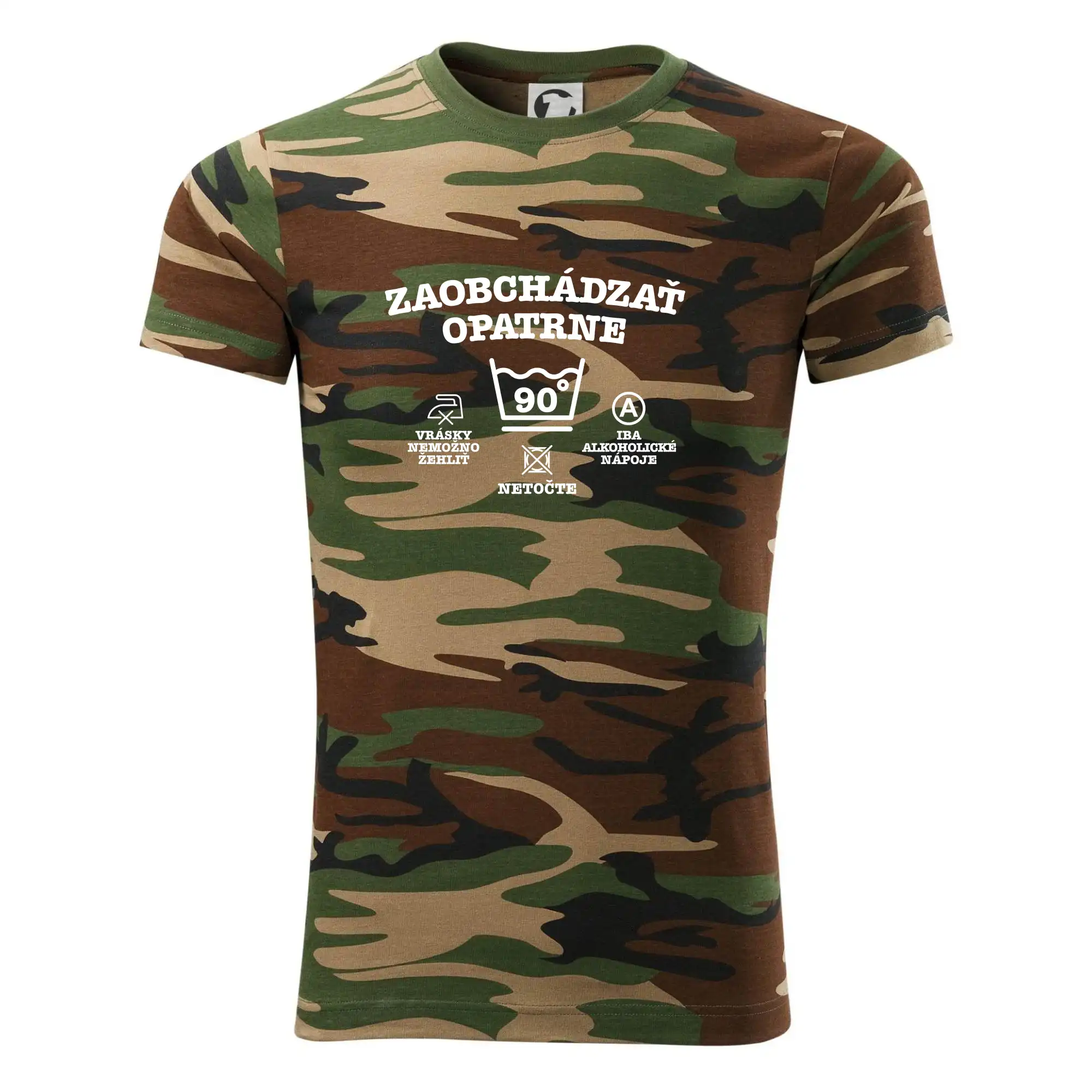 Tričká k narodeninám - Zaobchádzať opatrne 90 - Army CAMOUFLAGE