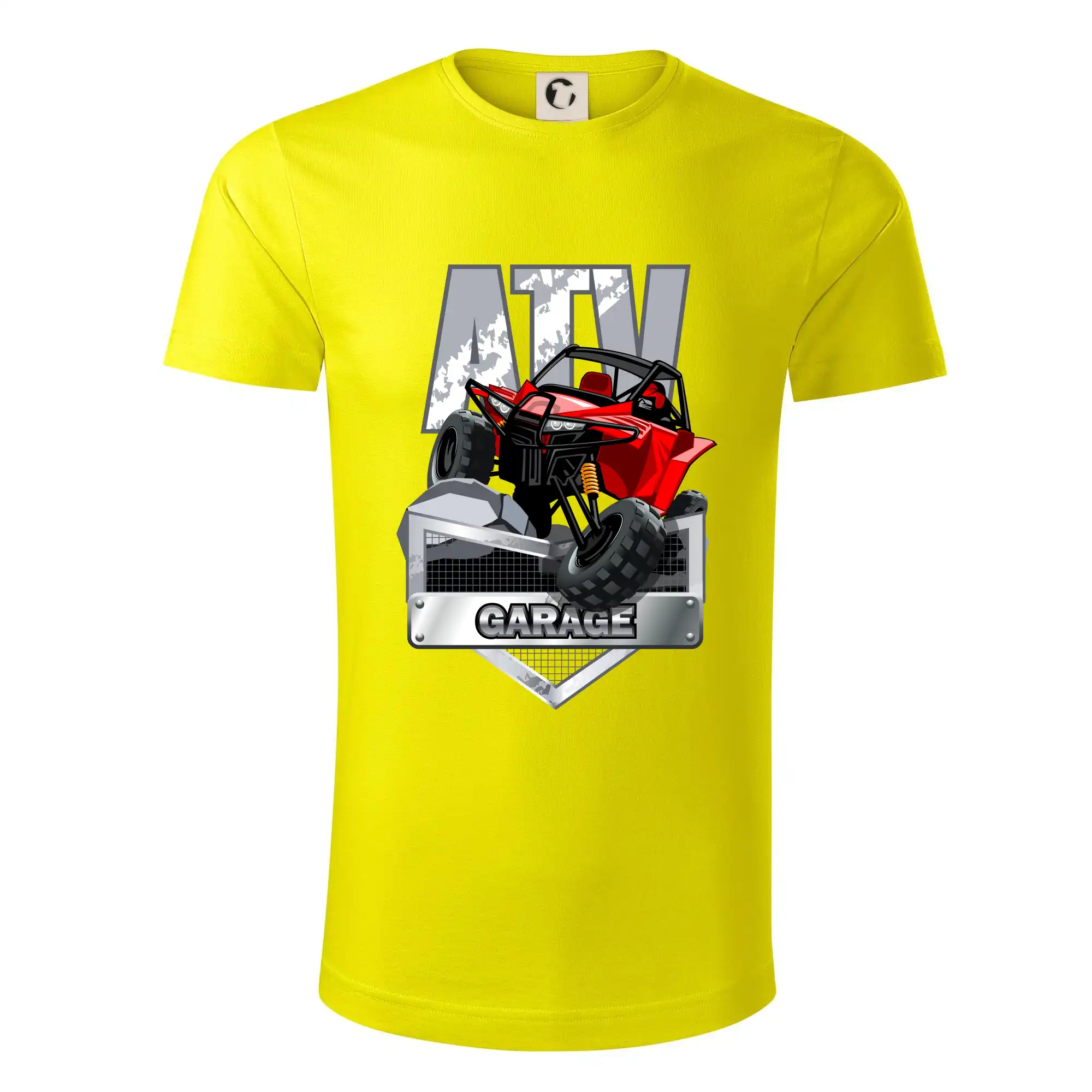 Tričko bugina - ATV garage - Tričko z organickej bavlny