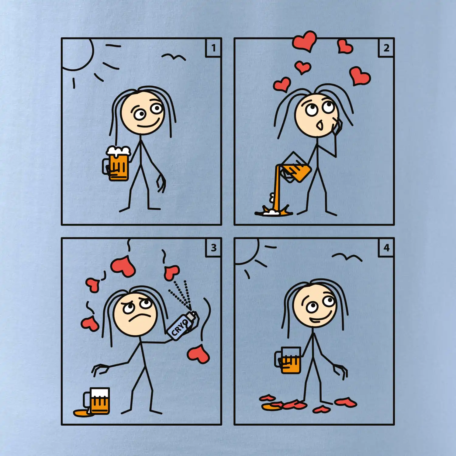 Láska já a pivo (Hana-creative)