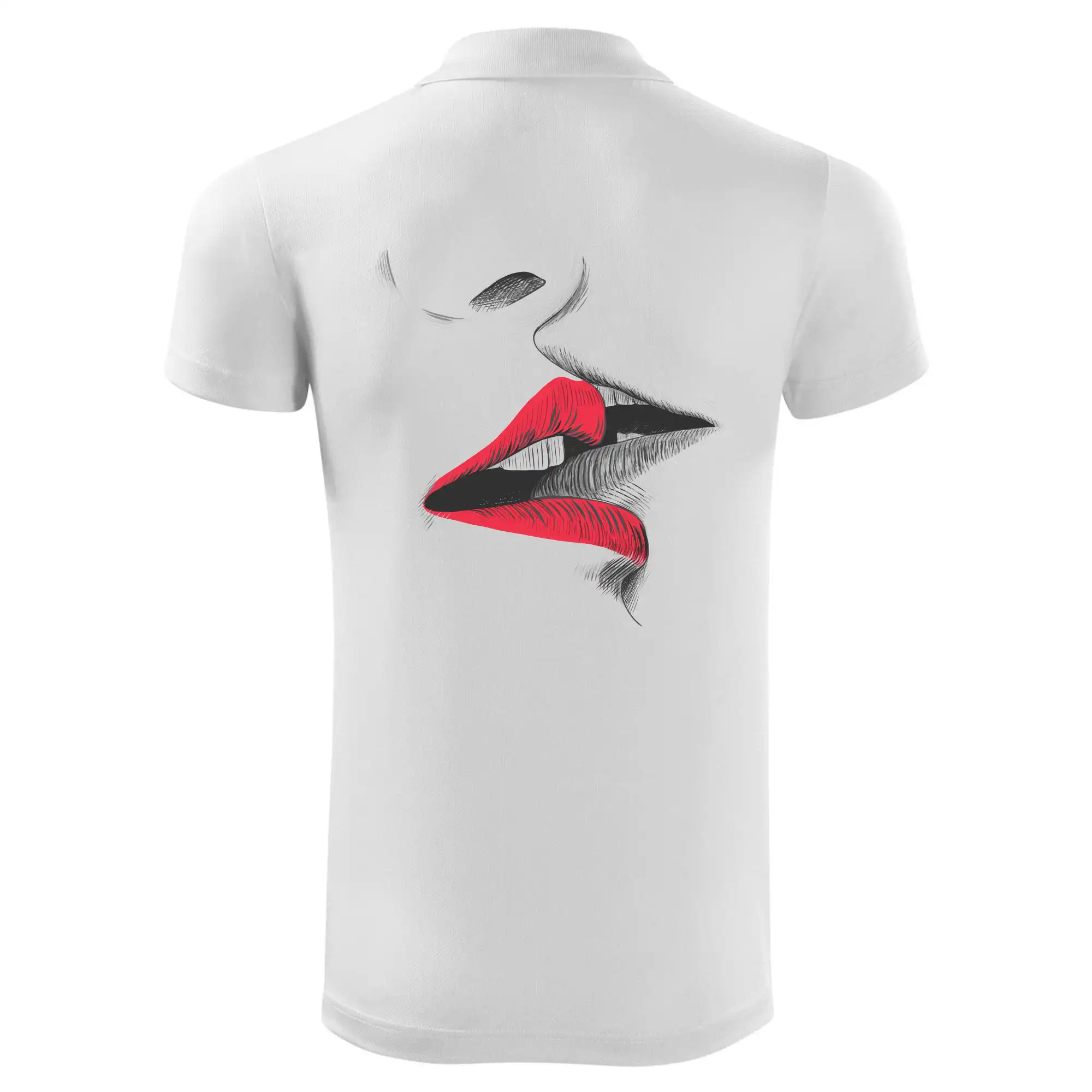 Líbačka dvě pusy tisk