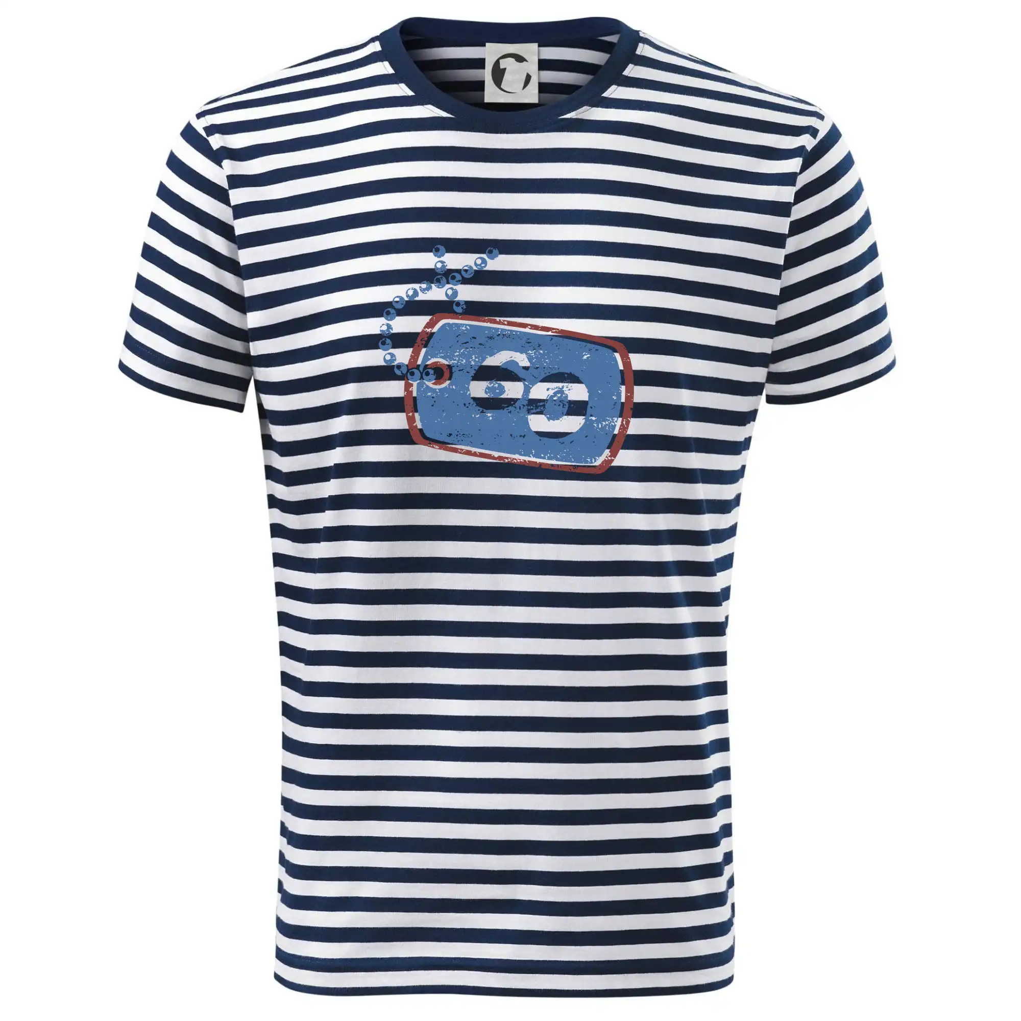 Tričko k 60. narodeninám - 60 na krku štítok - Tričko na vodu