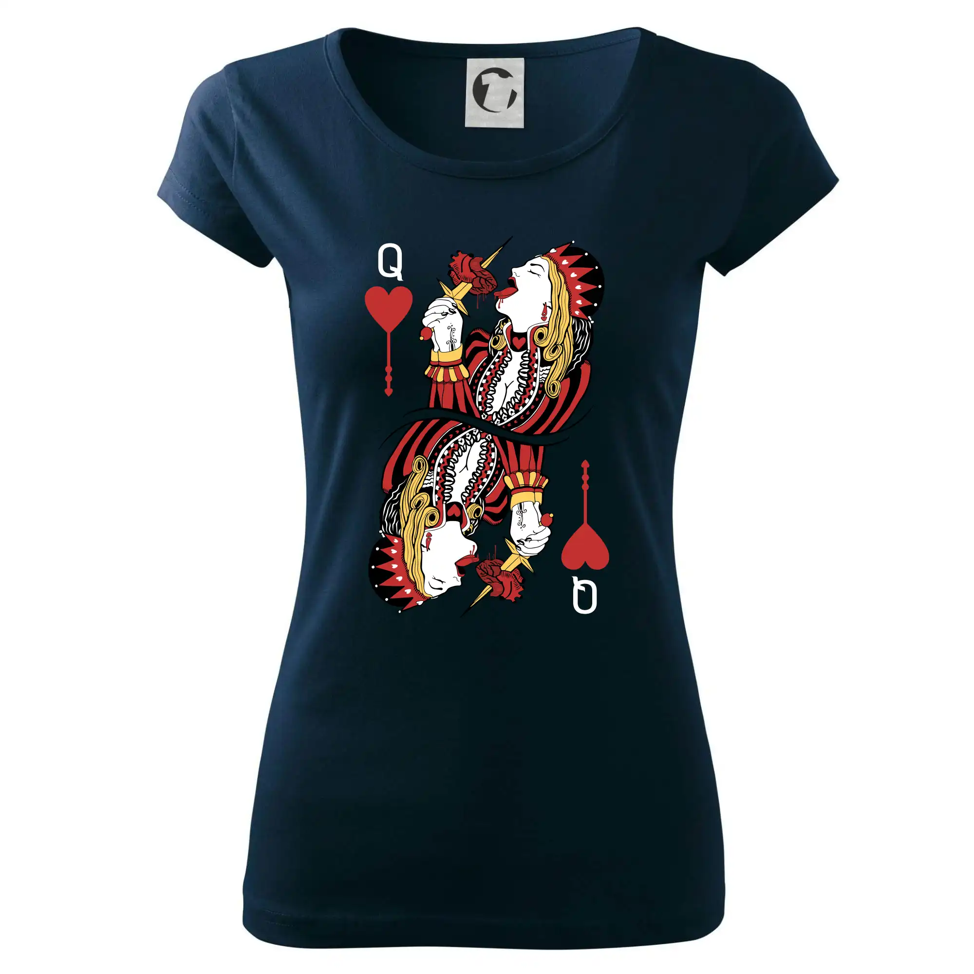 Srdcová Královna kreslená (Pecka Design)