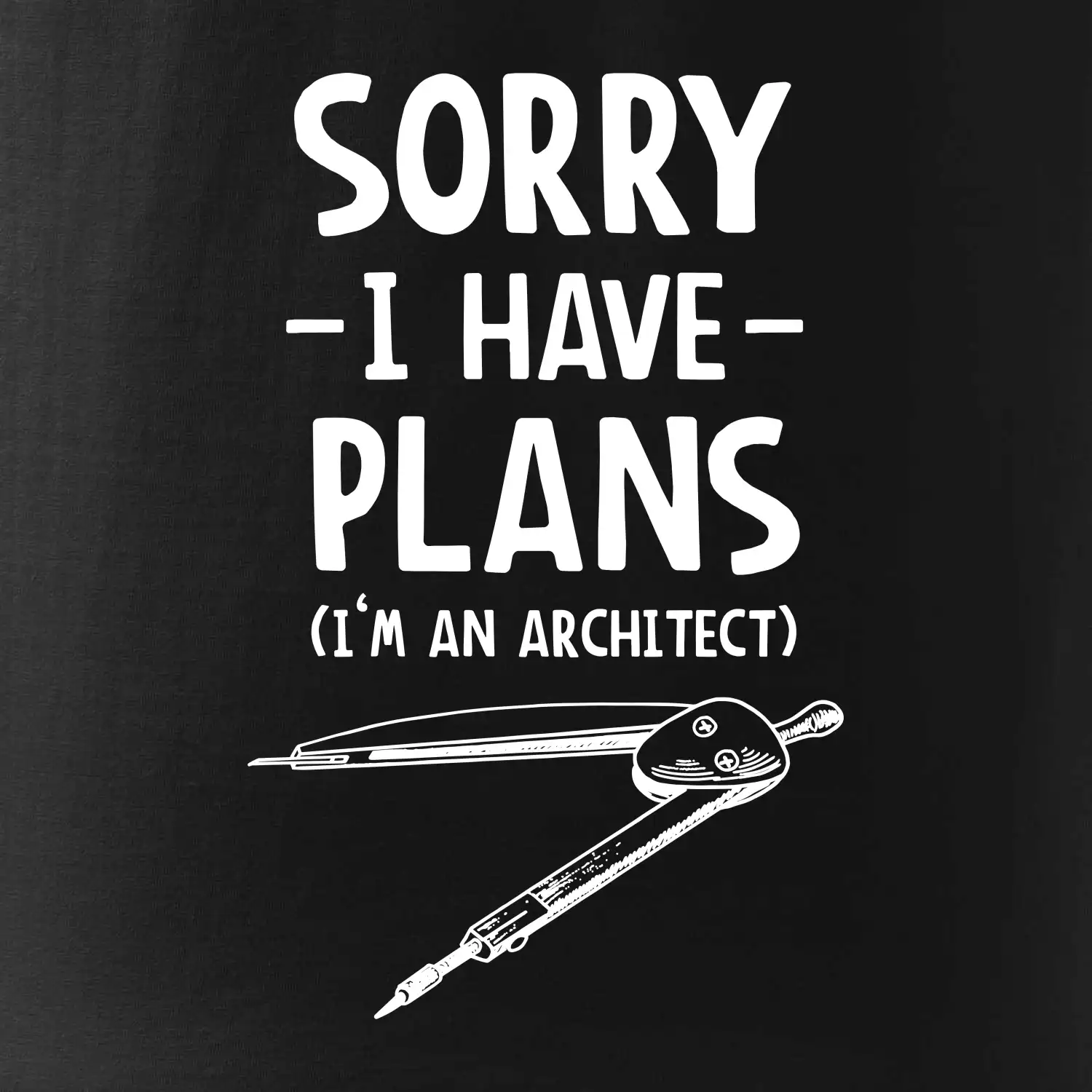 Sorry I have plans - architect