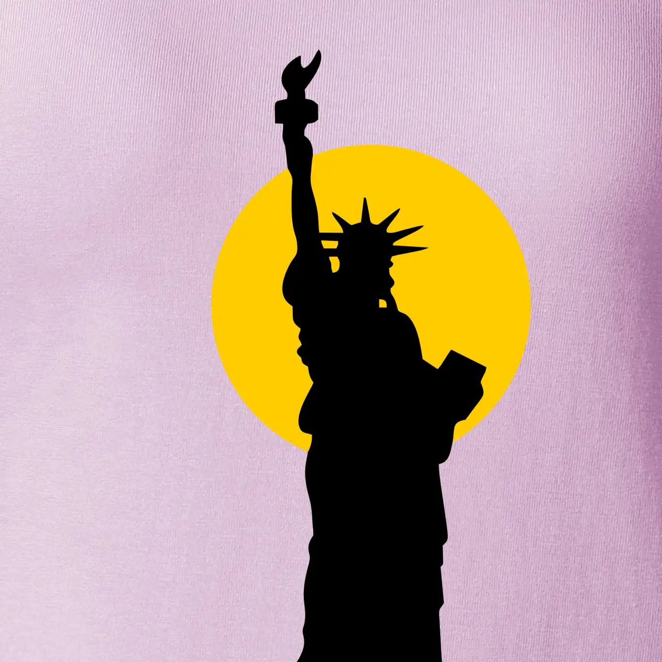 Socha svobody slunce