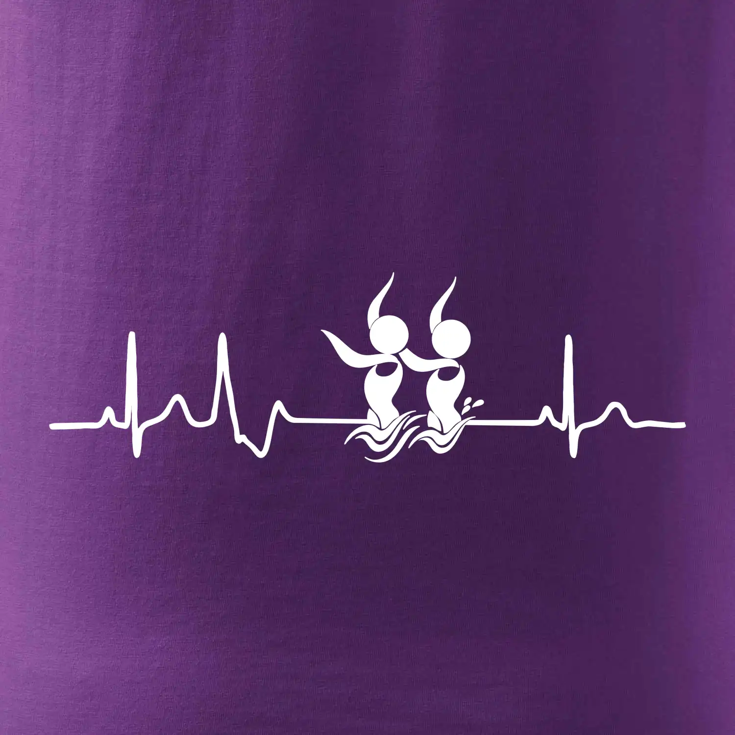 EKG synchronizované plavání