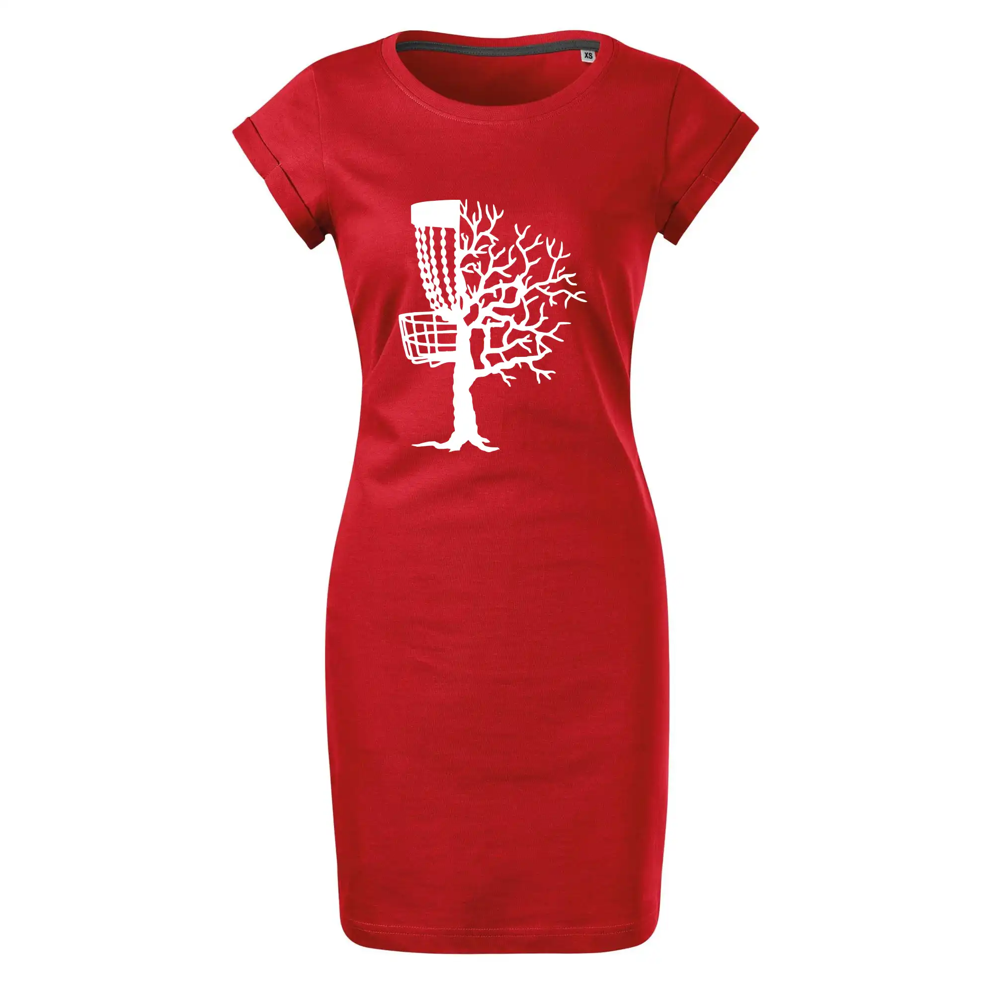 Disc golf pozor strom