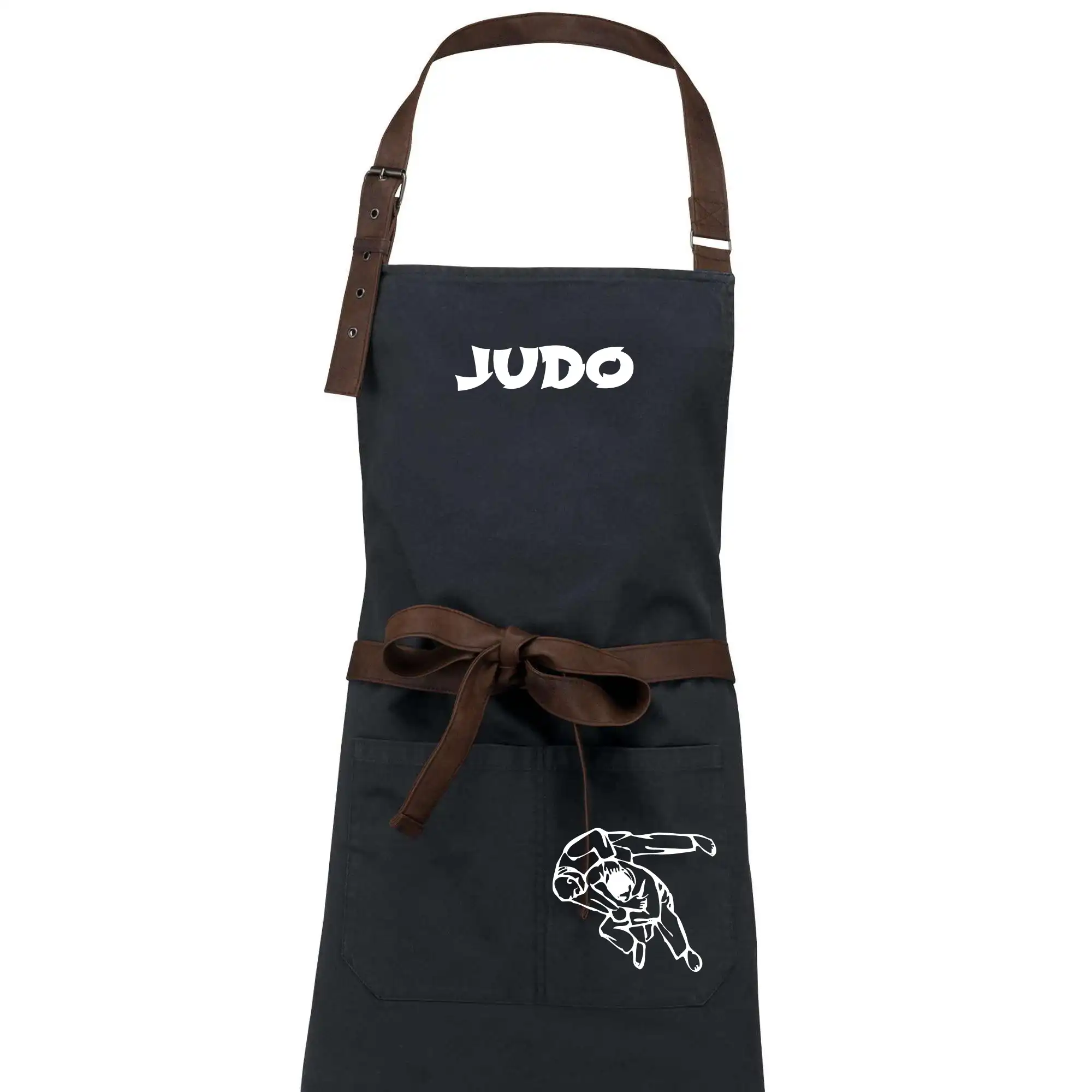 Tričká Judo - Judo nápis + postavy - Zástera Vintage