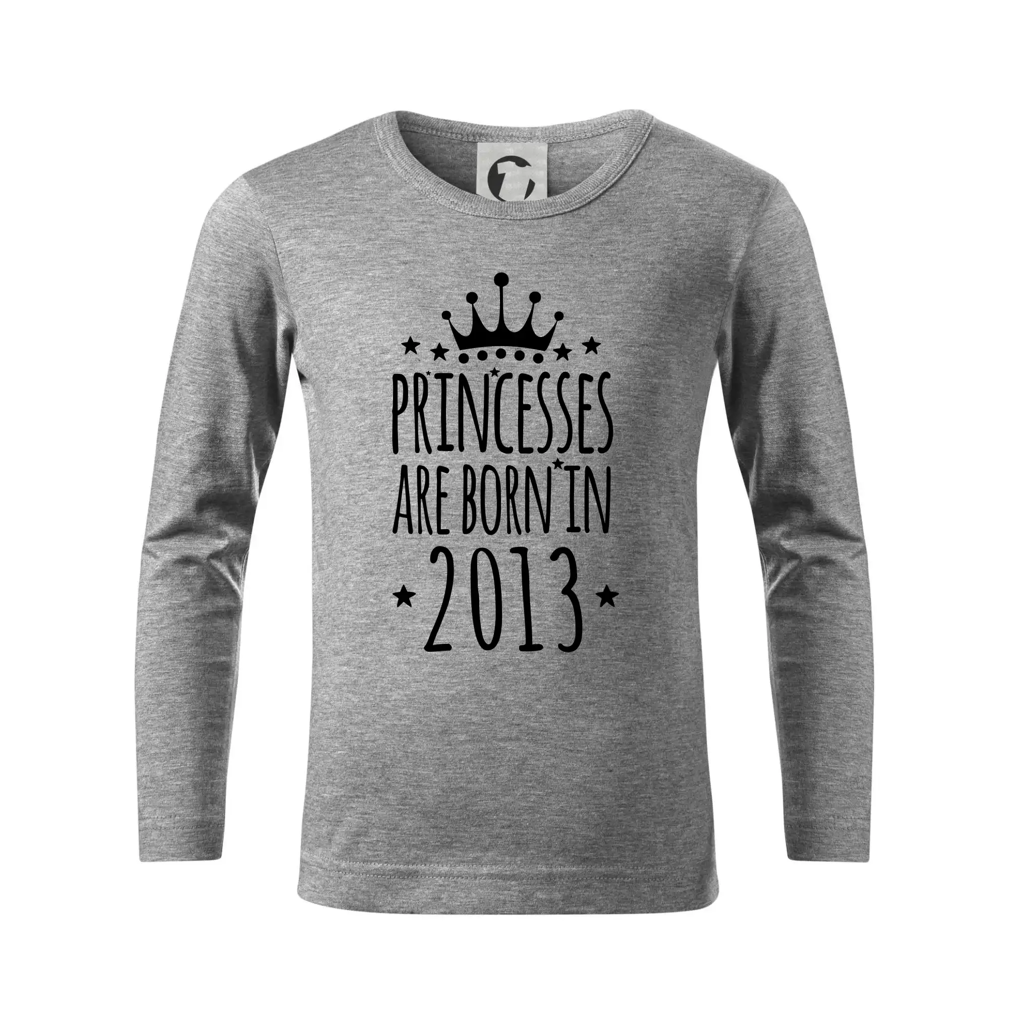 Tričká k narodeninám - Princesses are born in 2013 - Tričko detské Long Sleeve