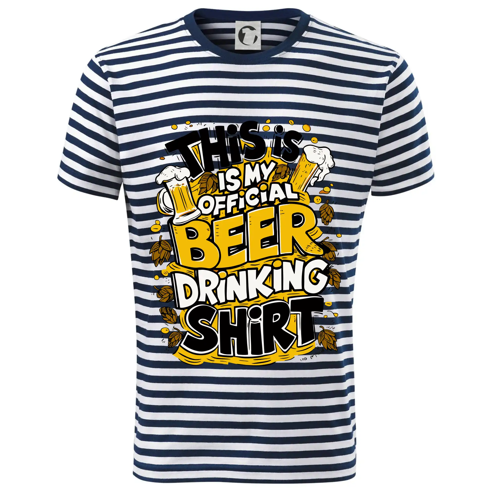 Vtipná tričká pre pivárov - This Is My Official Drinking Shirt - chmel - Dětské triko na vodu