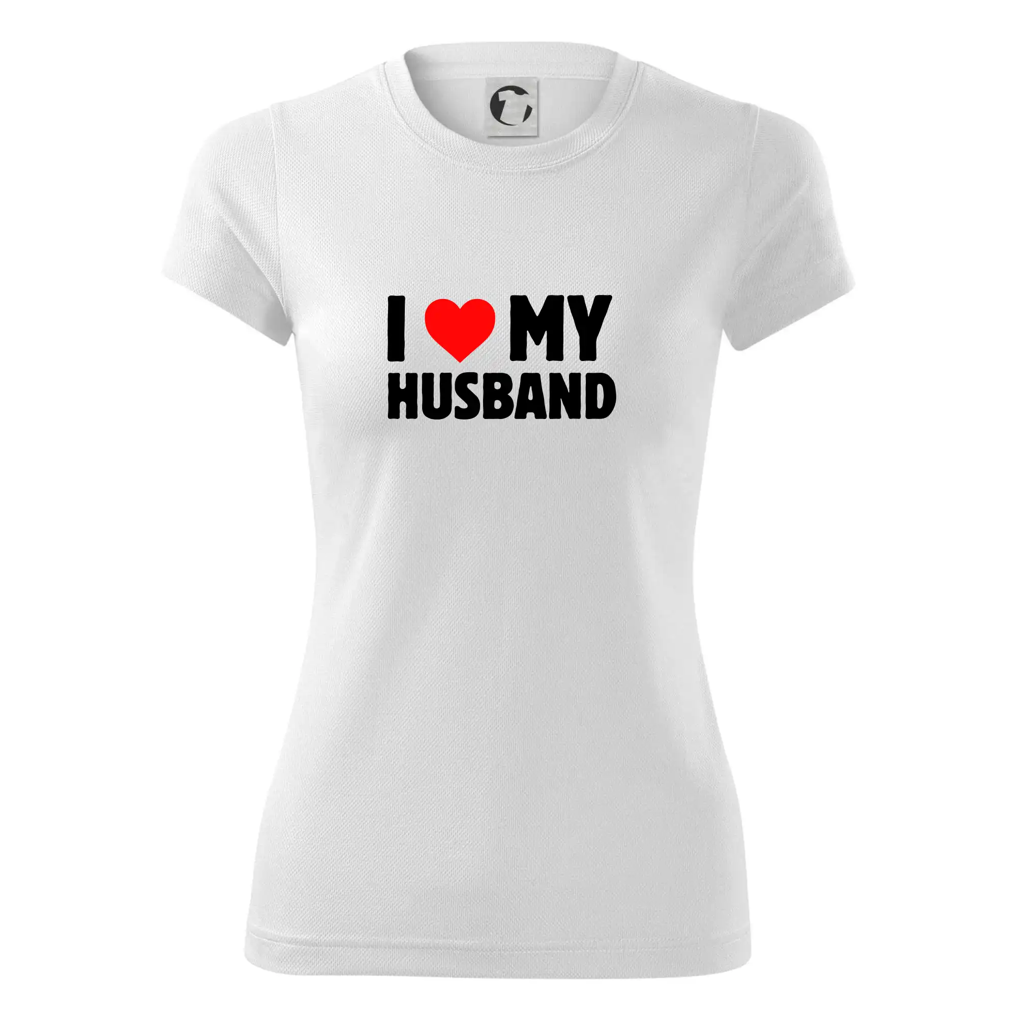 Tričká pre zamilovaných - I love my husband - Dámske Fantasy športové (dresovina)