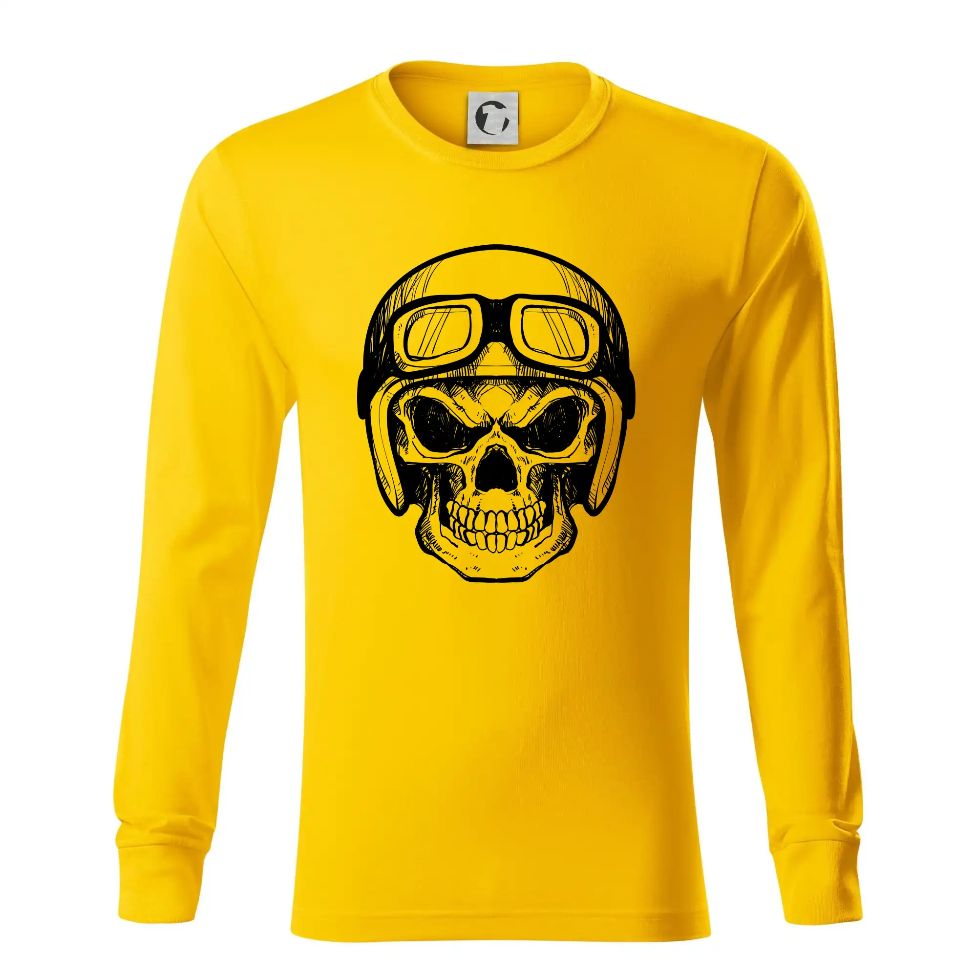 Tričká pre motorkárov¨ - Nasraný motorkár - Tričko s dlhým rukávom LS R05