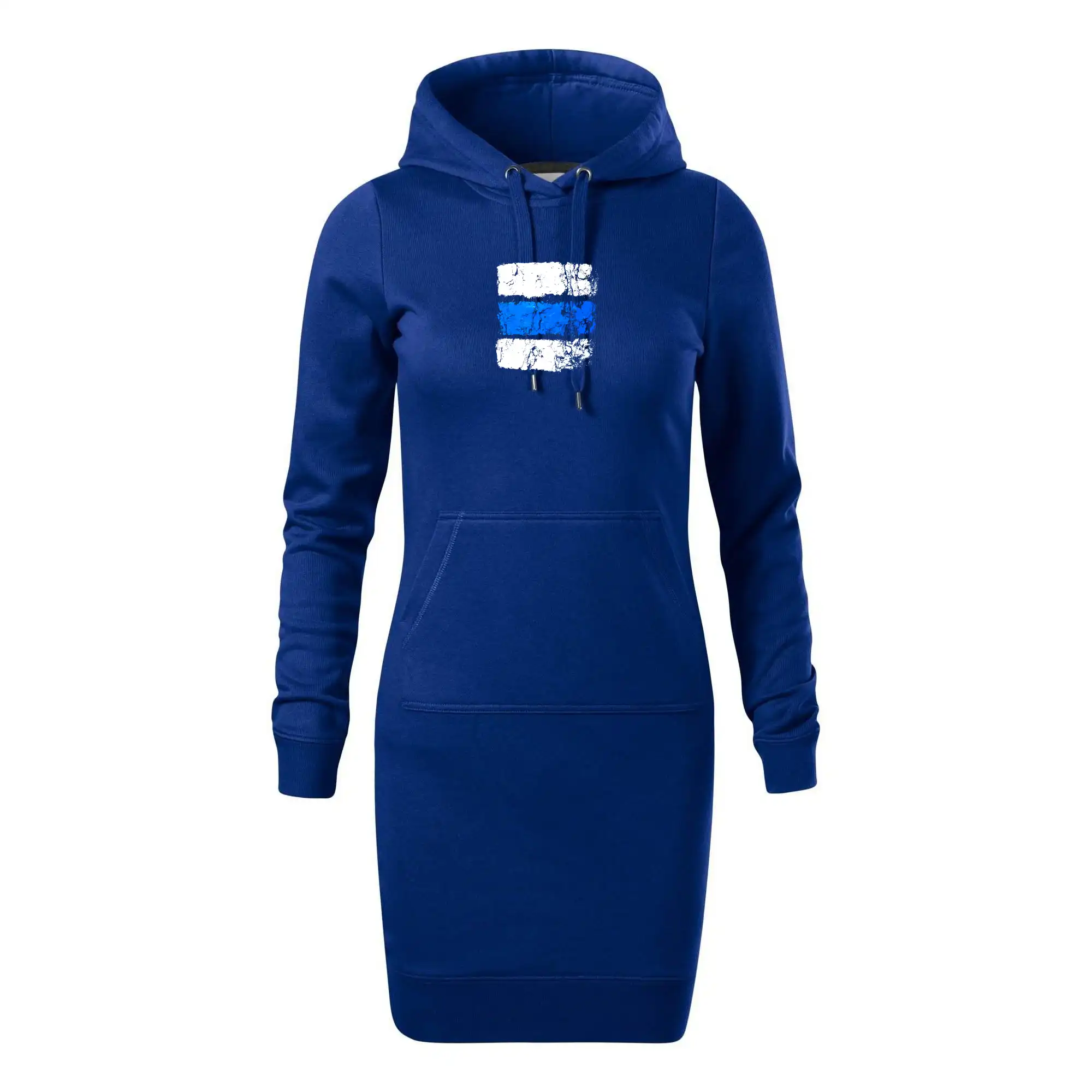 Trička pre cestovateľov - Turistická značka - modrá - Dámska mikina dlhá Snap