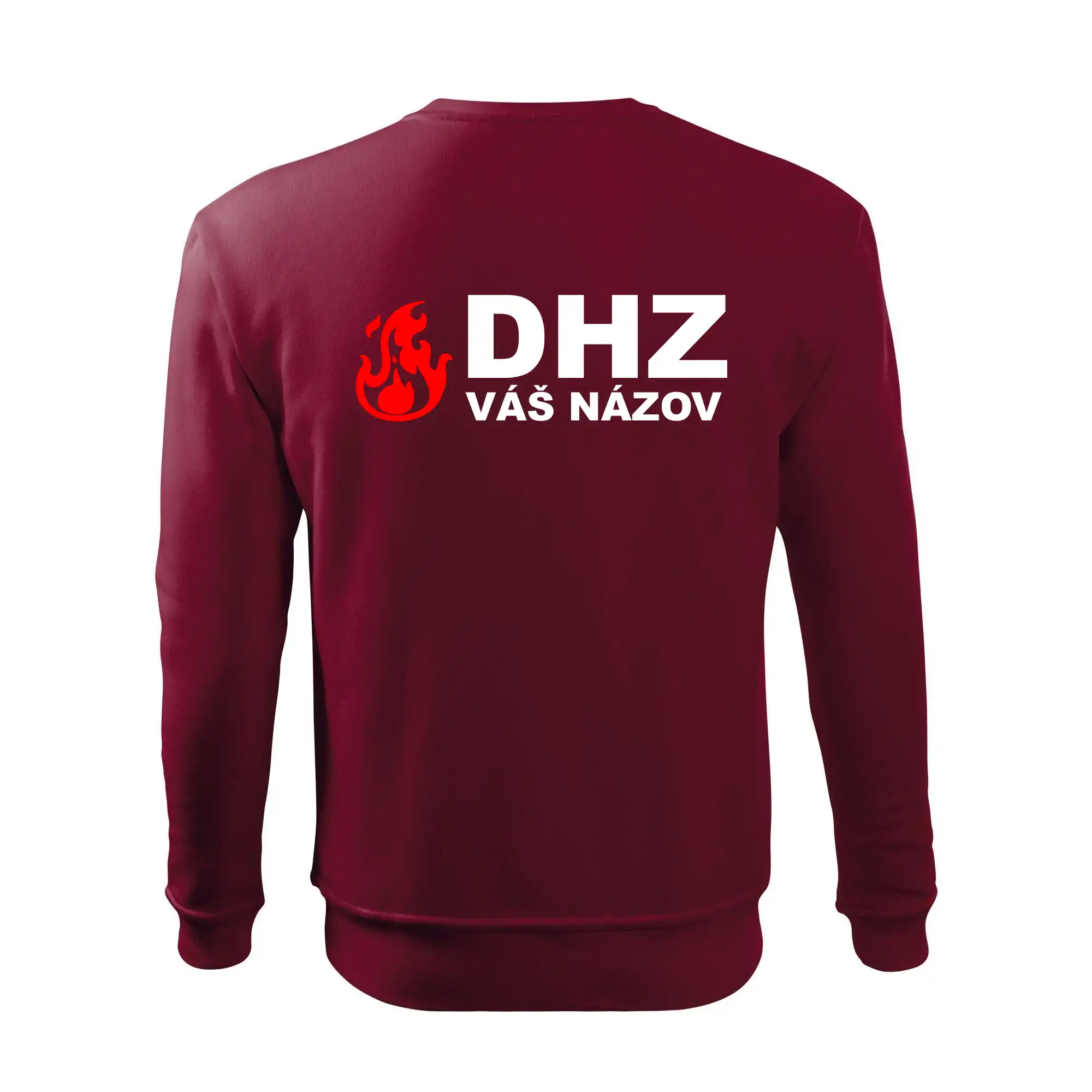 DHZ (oheň, firesport, názov sboru - vlastný nápis)
