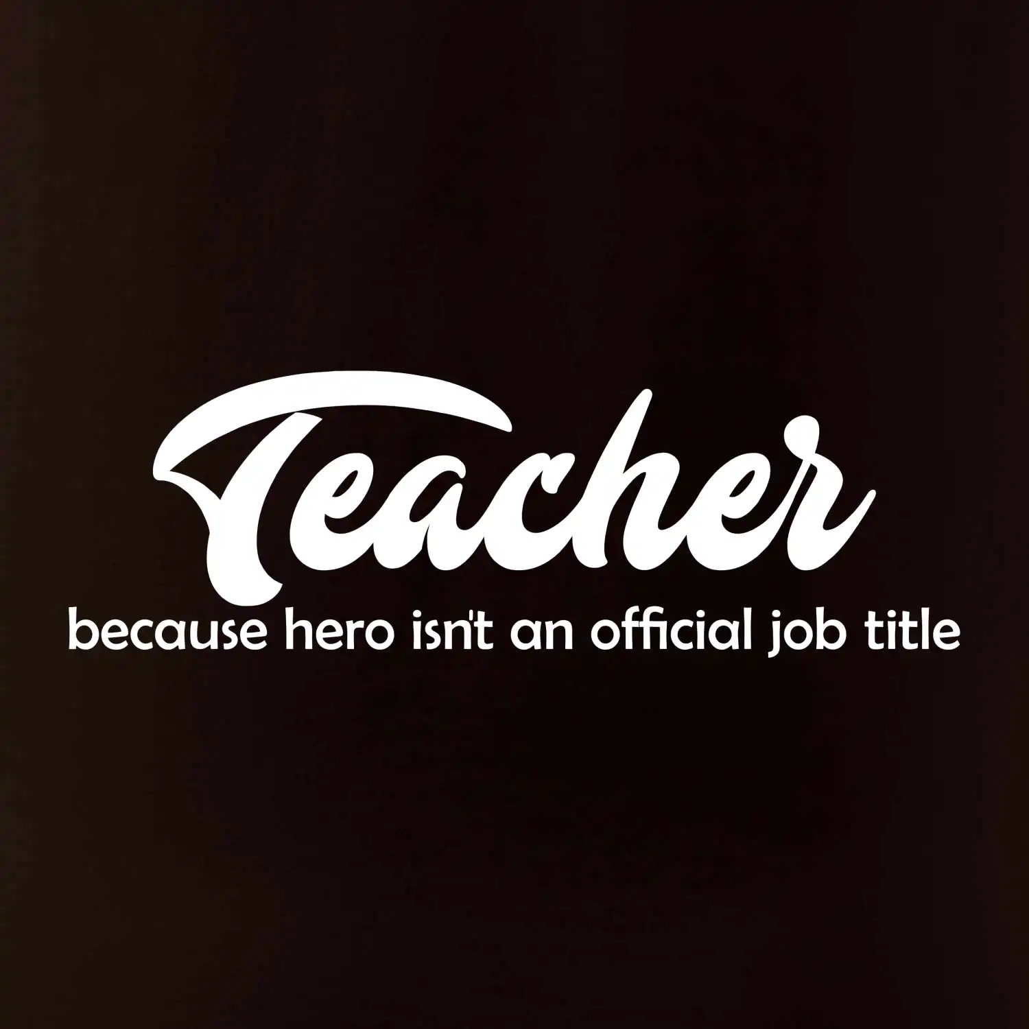 Teacher title