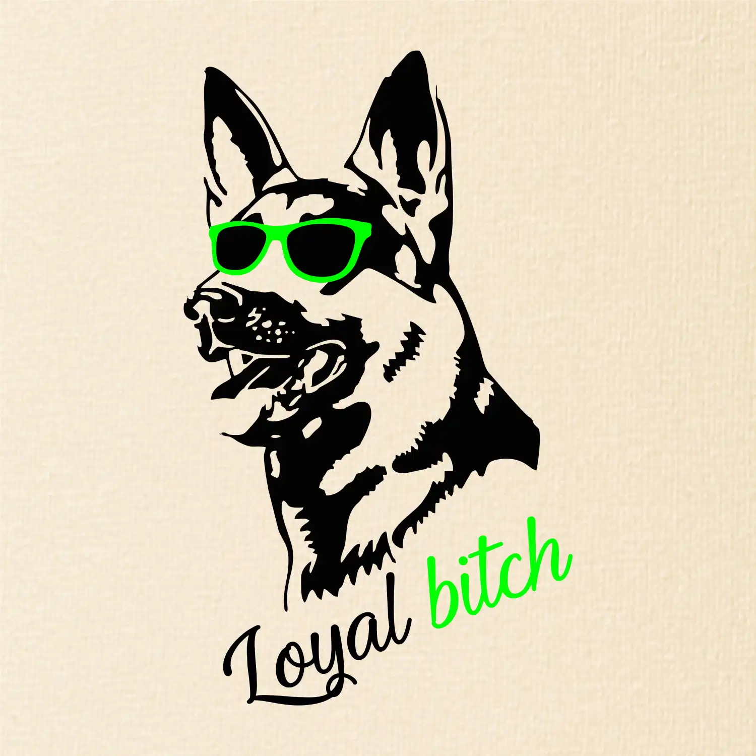 Německý ovčák - loyal bitch