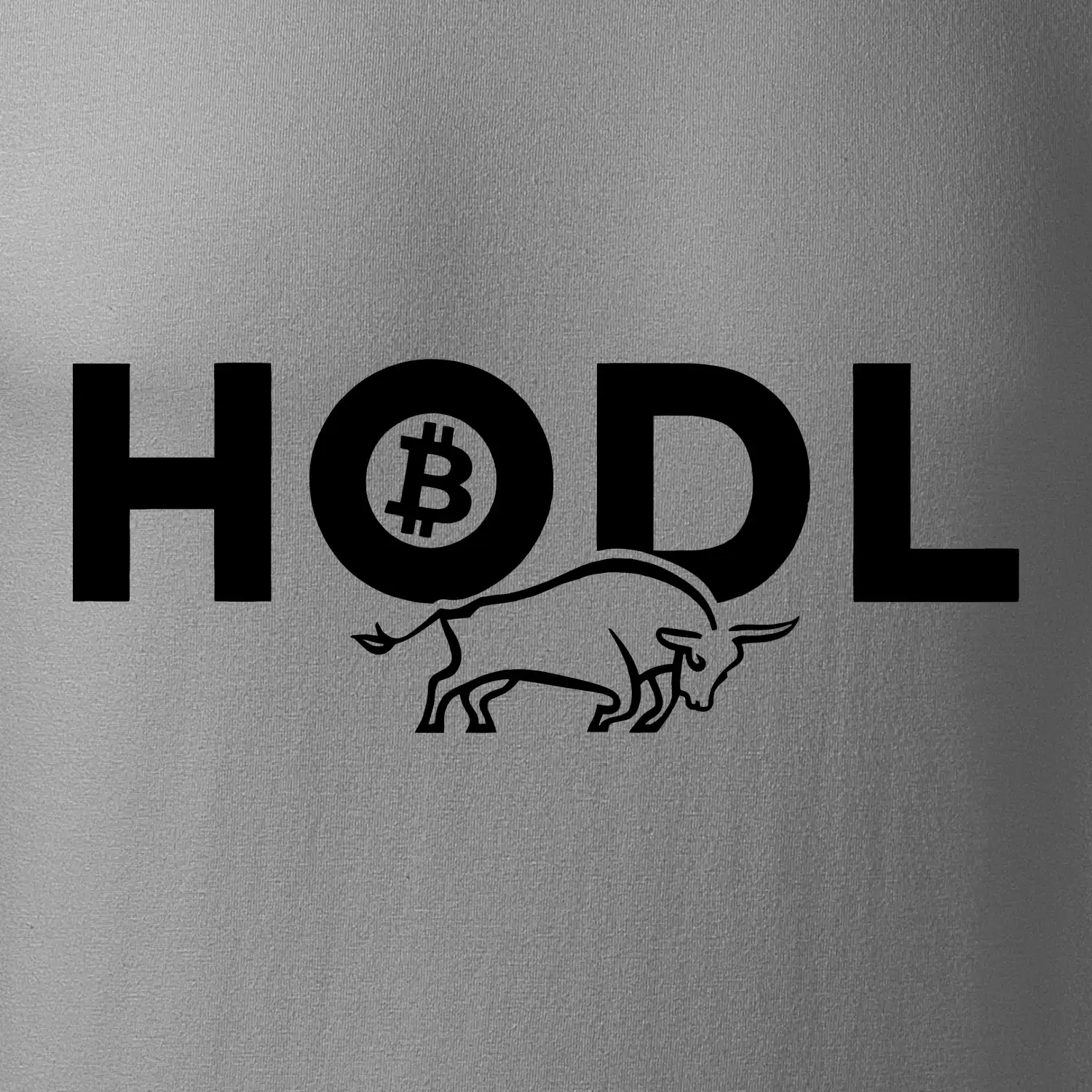 Hodl, nápis a býk