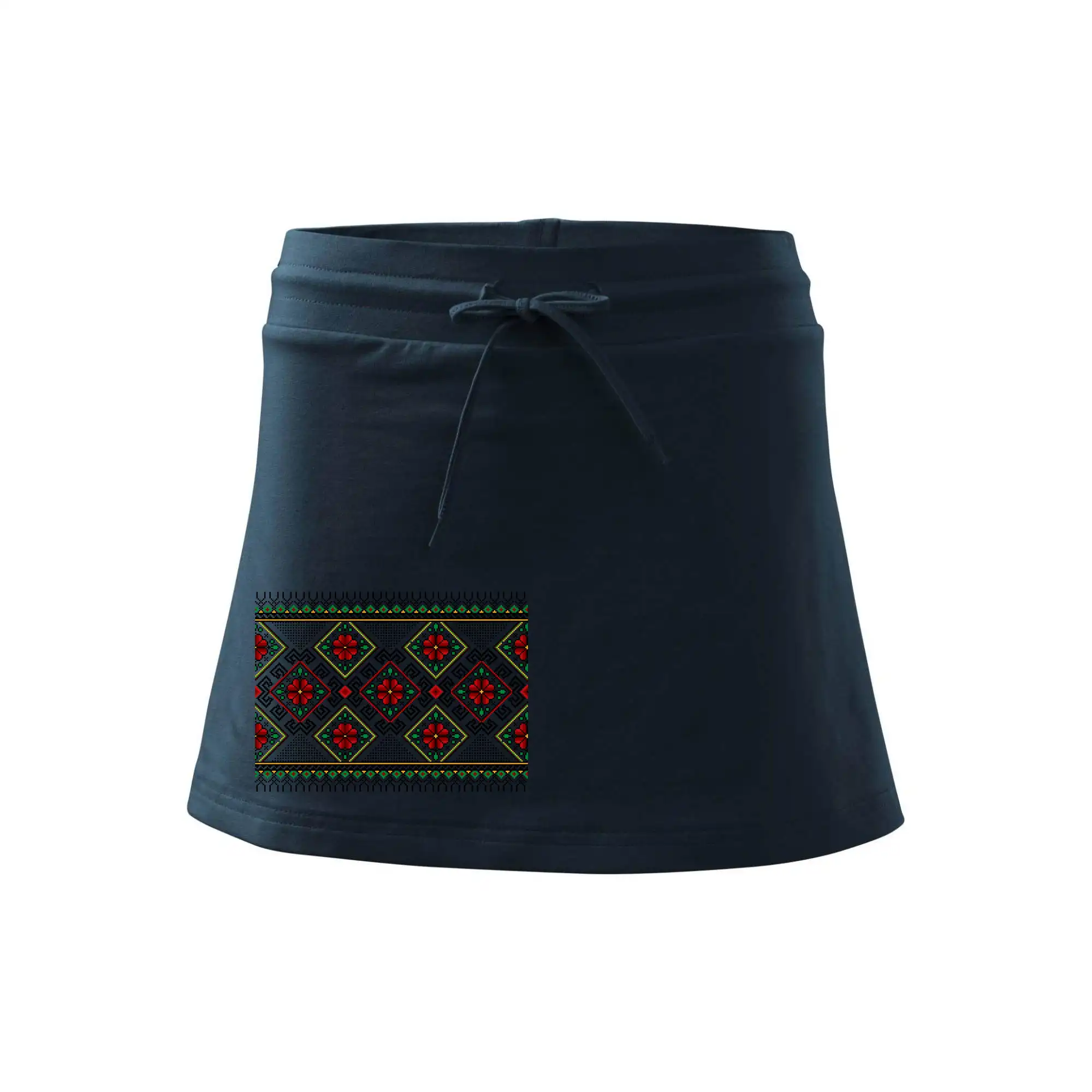 Ukrajinský vzor - Červeno Zelený