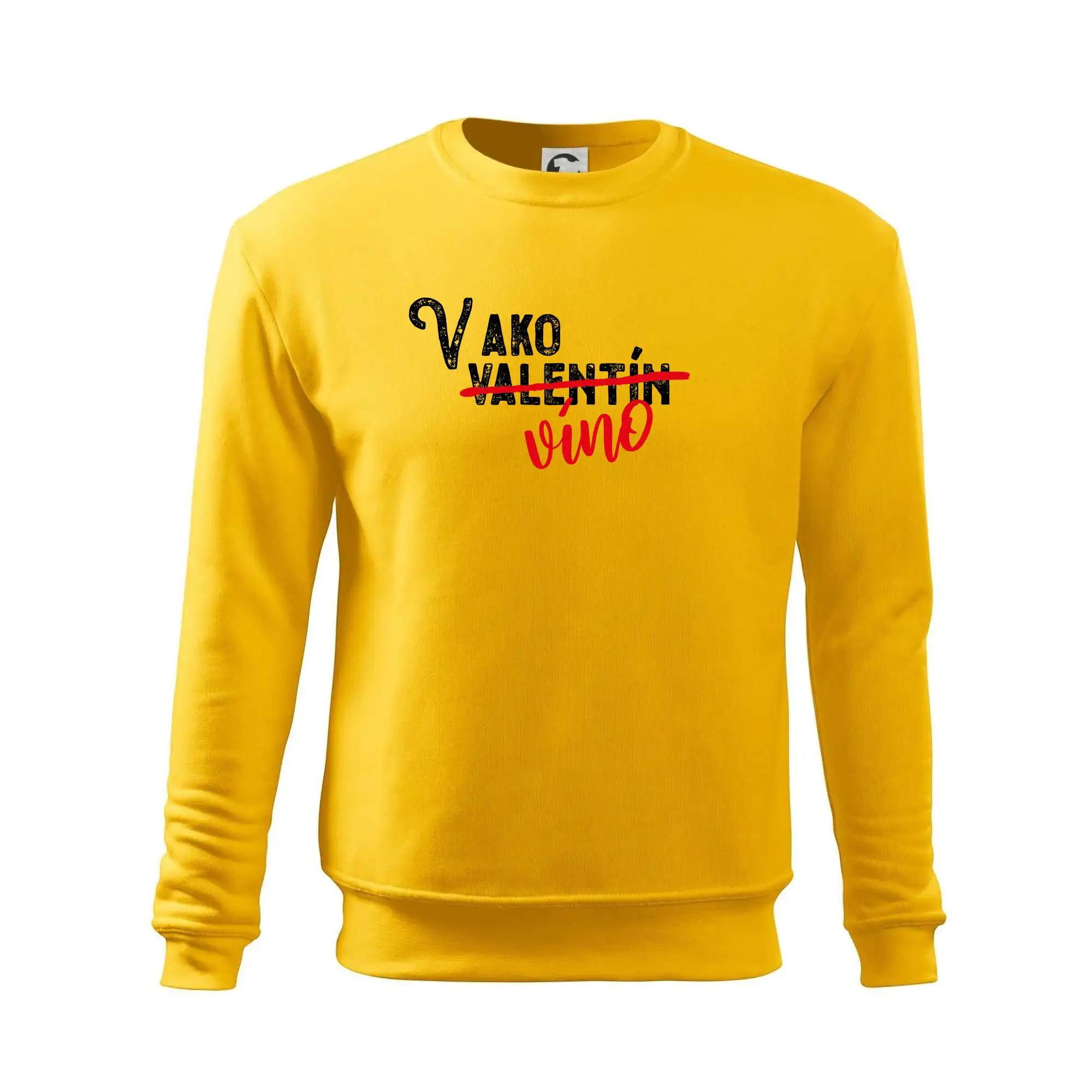 V ako Valentín víno